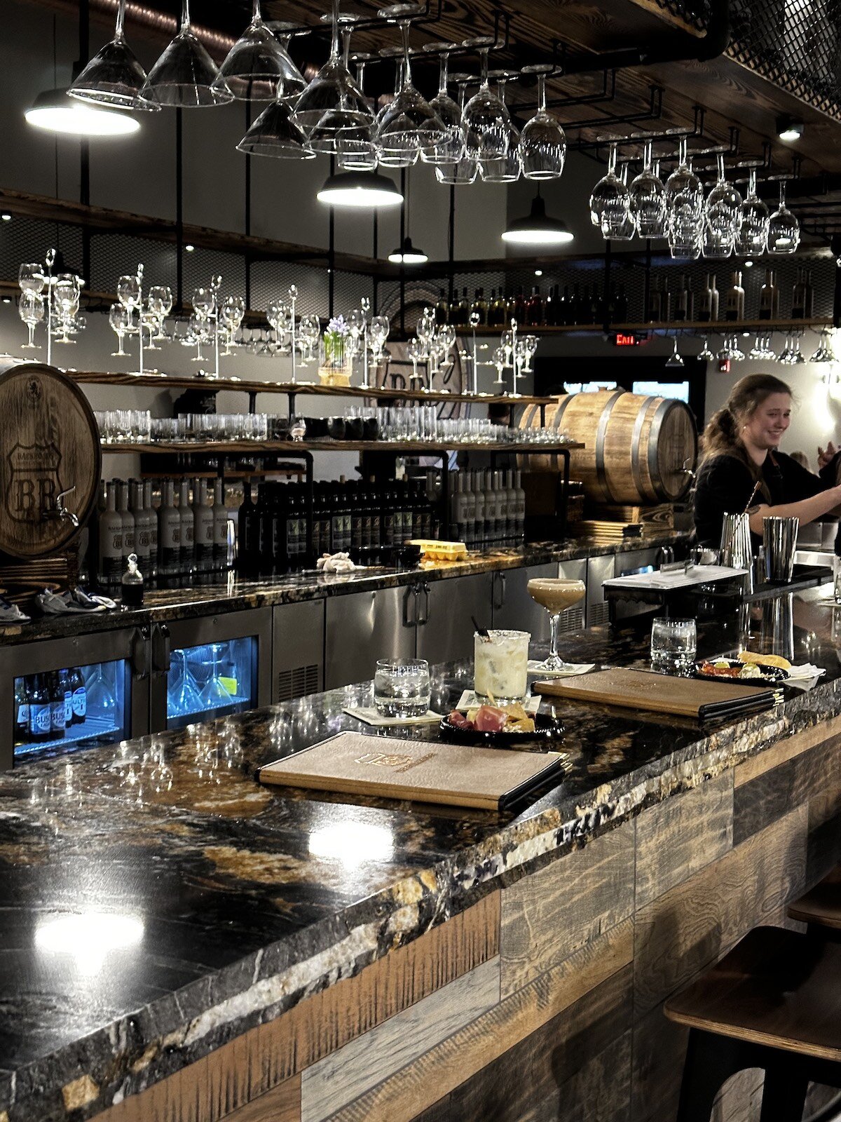 The bar at The Stillhouse