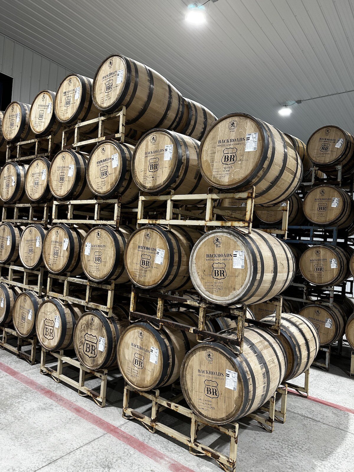 Inside Backroads Distilling Company