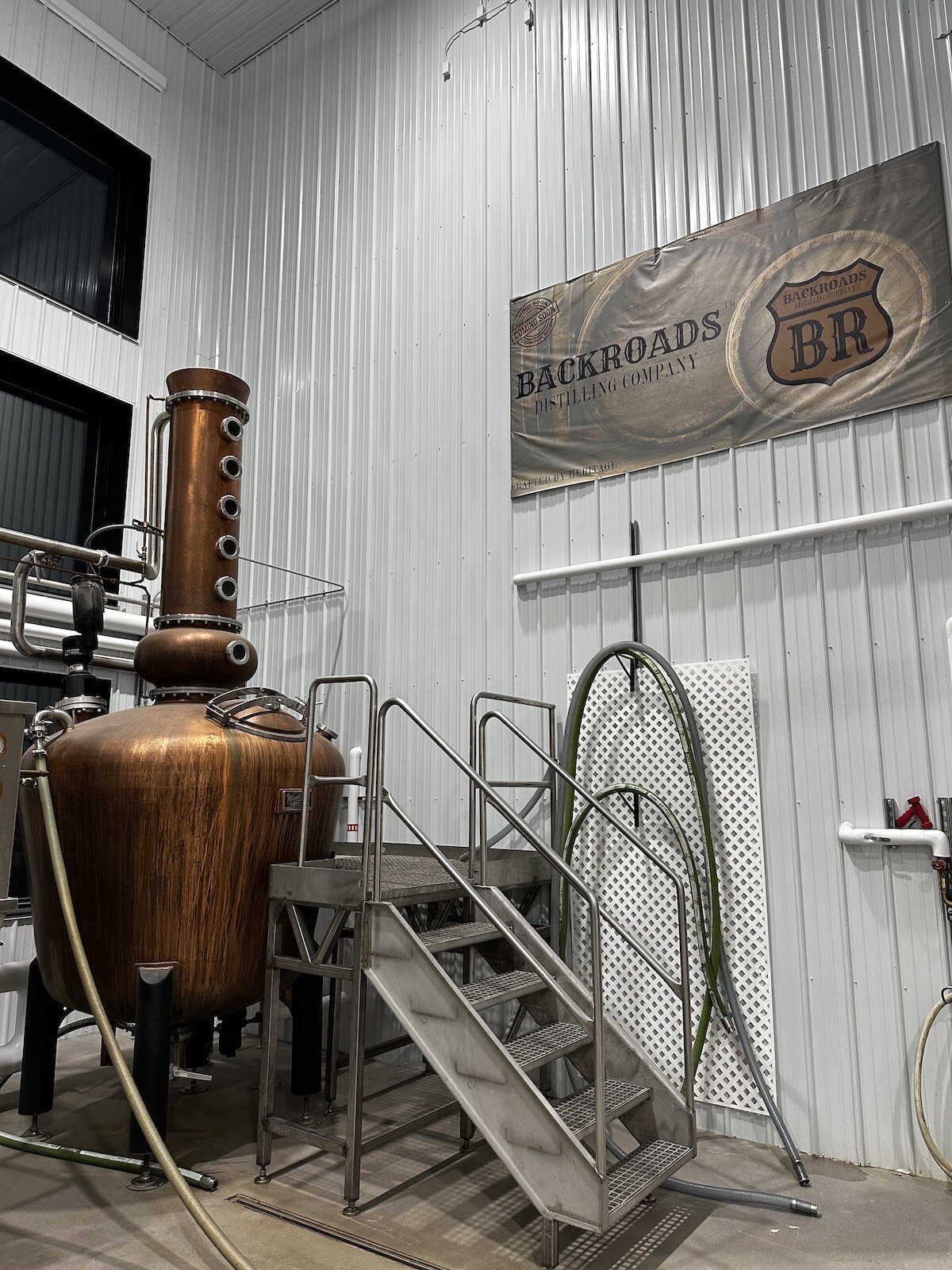 The distillery’s still was commissioned from Vendome Brass in 2022.