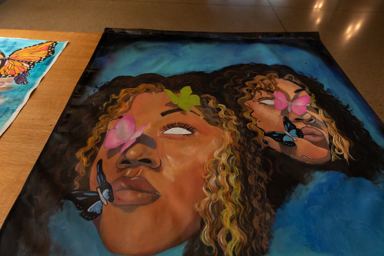 A self portrait done by BonJo.
