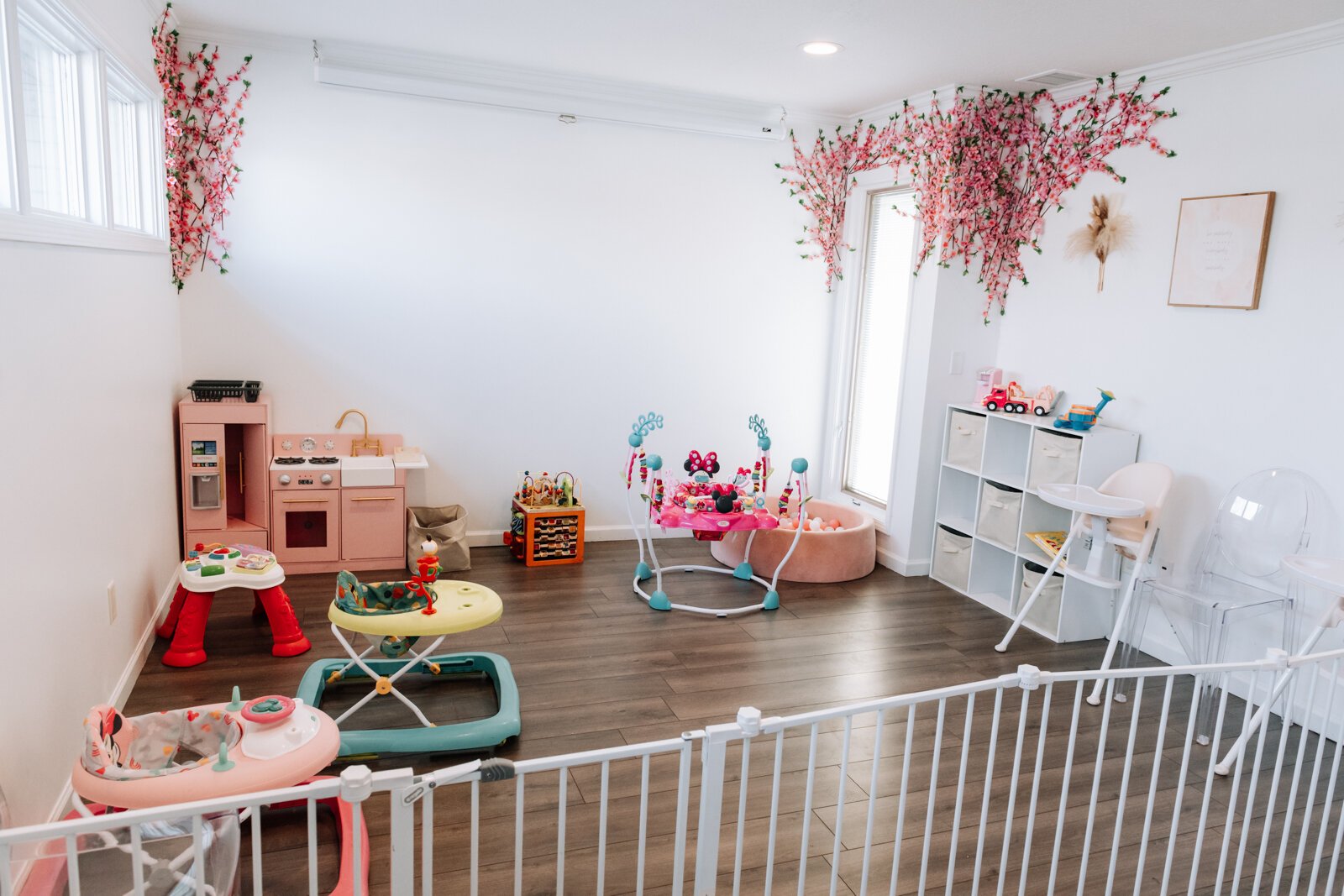 The children's playroom at Icing for Izaac.