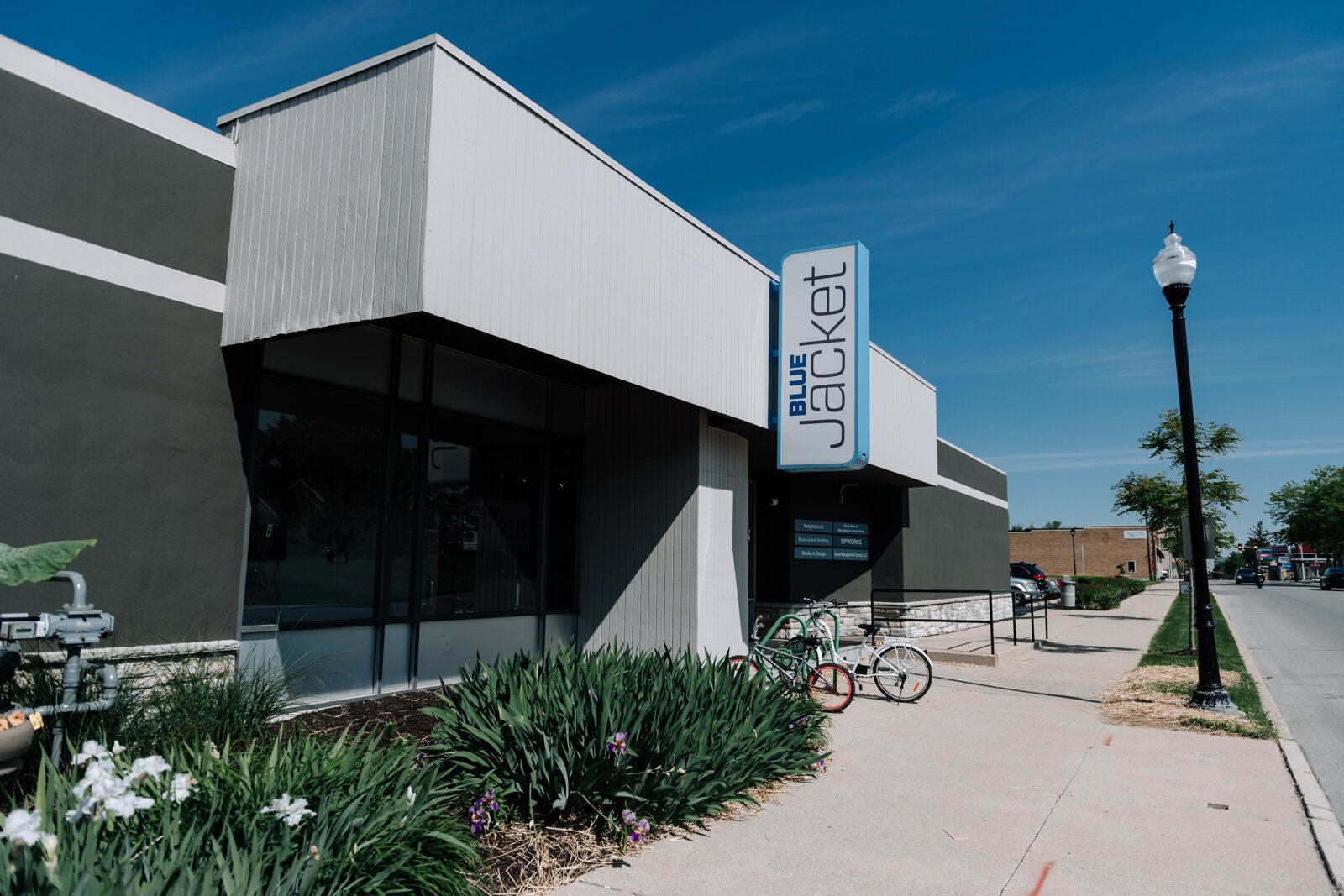 The exterior of Blue Jacket, 2826 Calhoun St. Fort Wayne, IN.