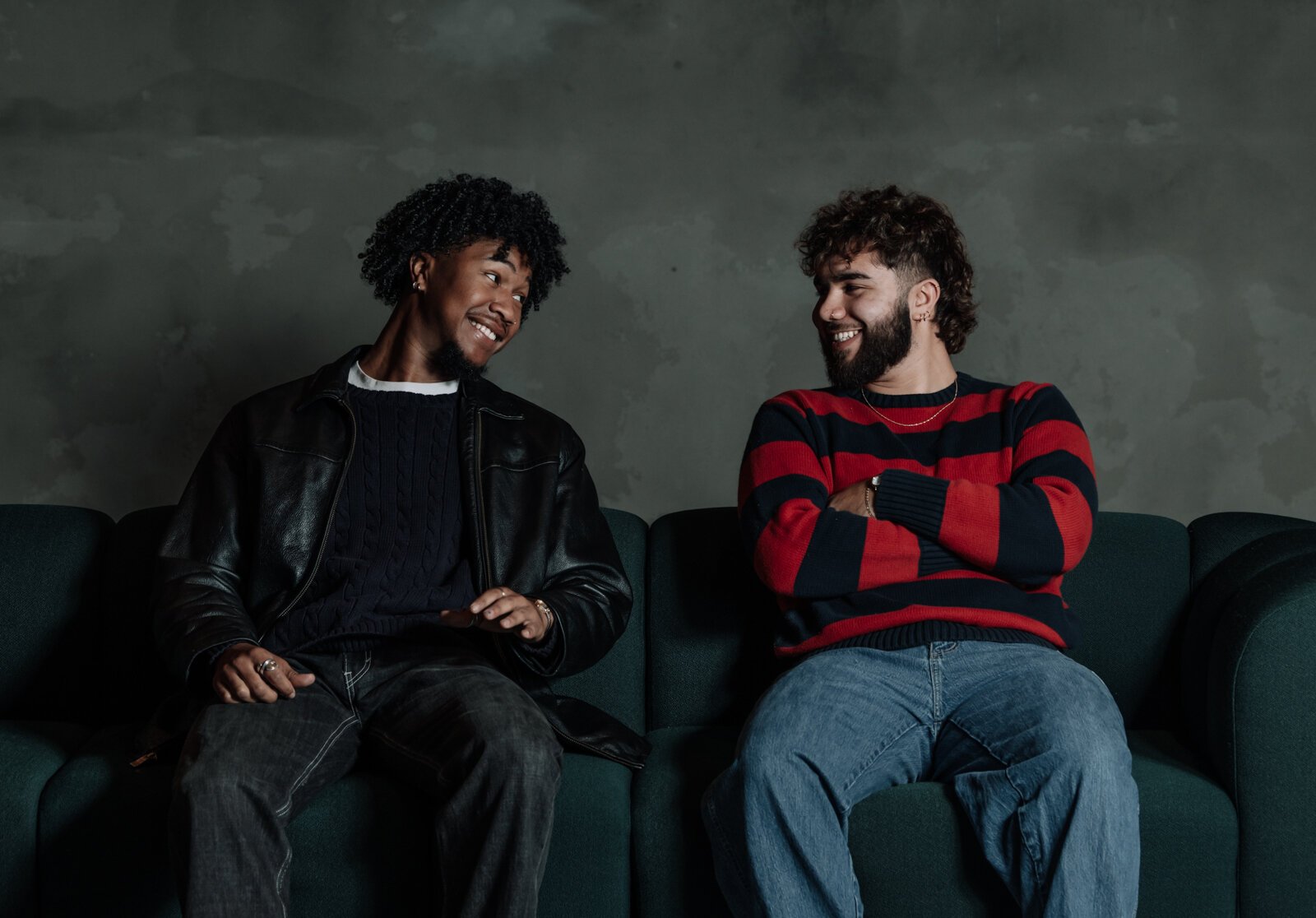 Aimless Creators' Naylon Thompson, left, and Martin Vazquez