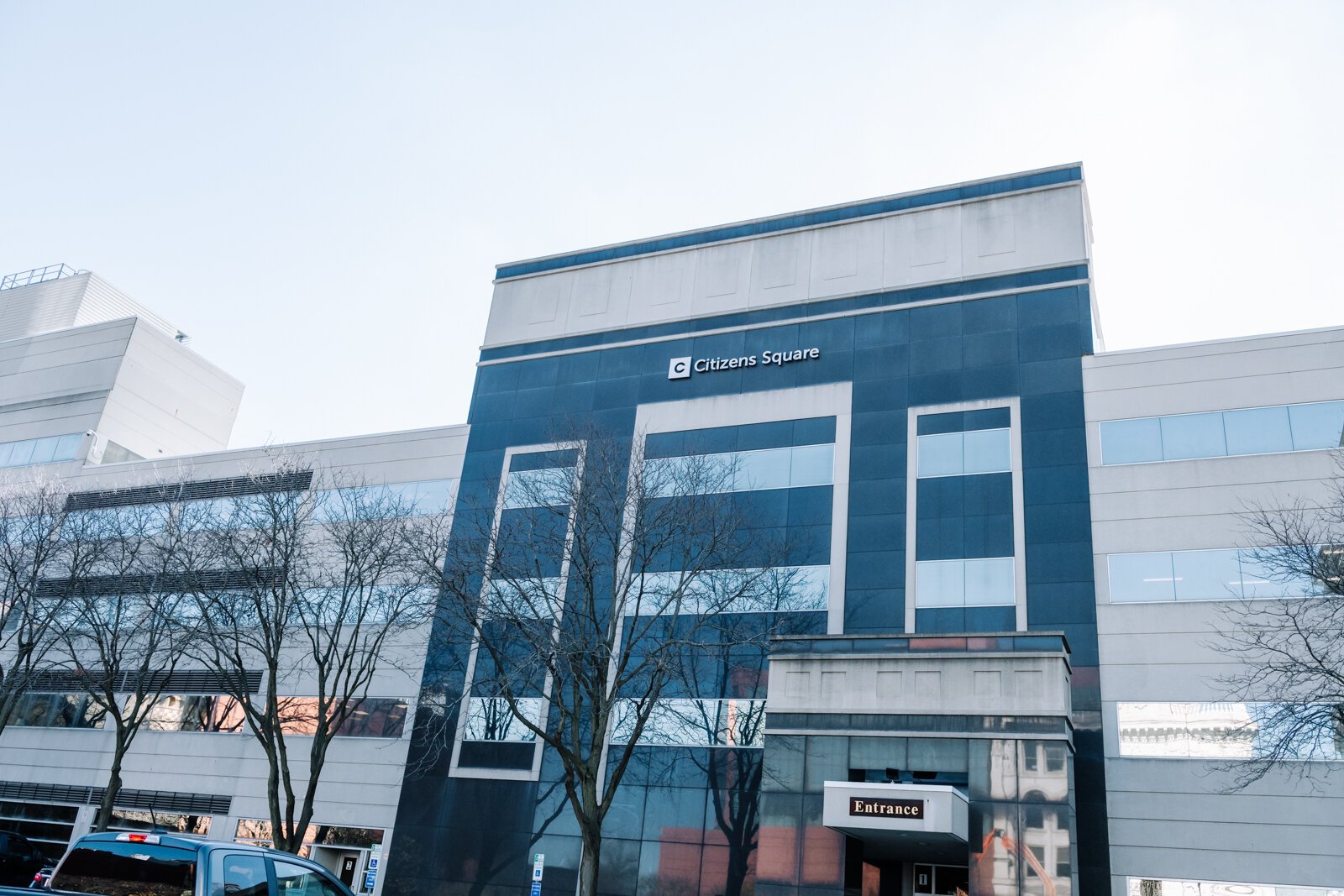 Exterior photo at Citizens Square, 200 E. Berry St.