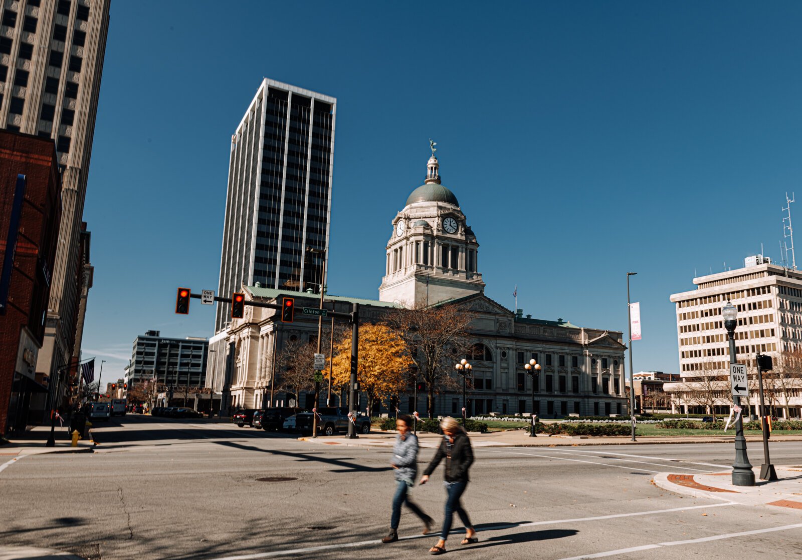 Exterior photo at the Courthouse.