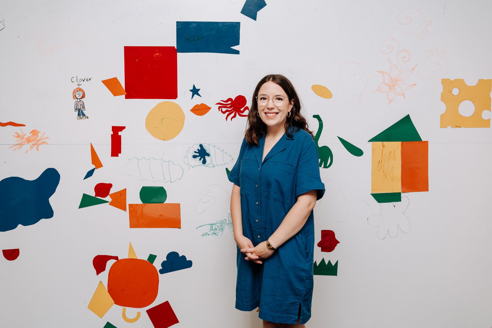 Portrait of Alyssa Dumire, Director of Education at Fort Wayne Museum of Art.