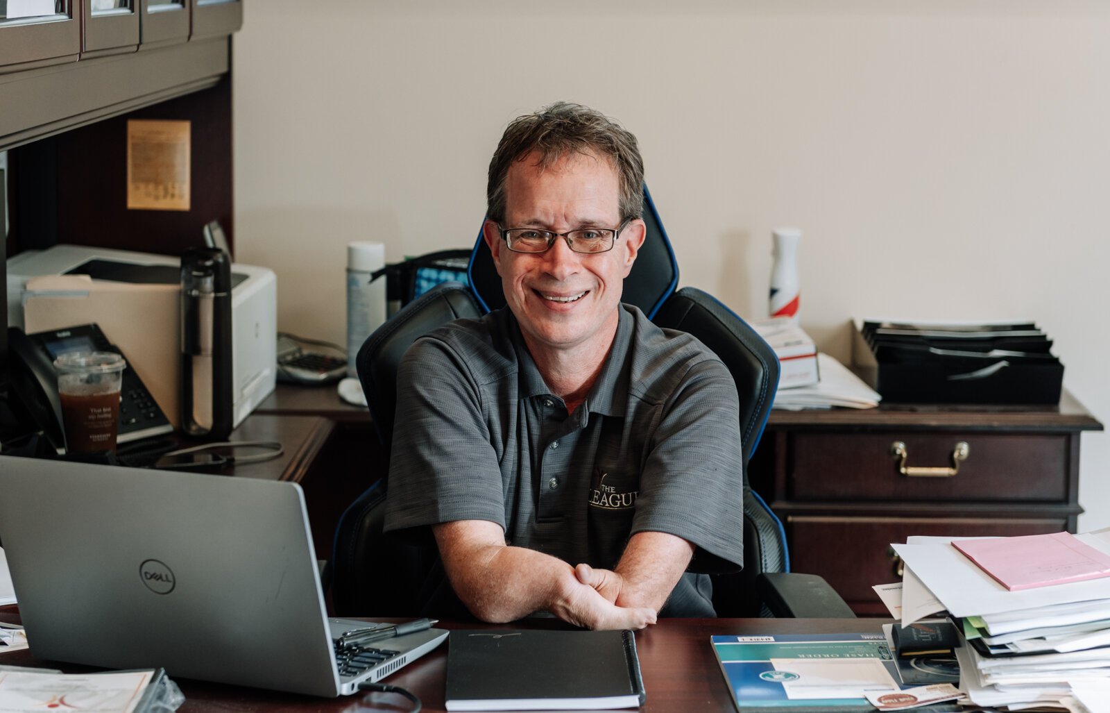 Portrait of John Guingrich, President/CEO of The League at The League For the Blind - Disabled.