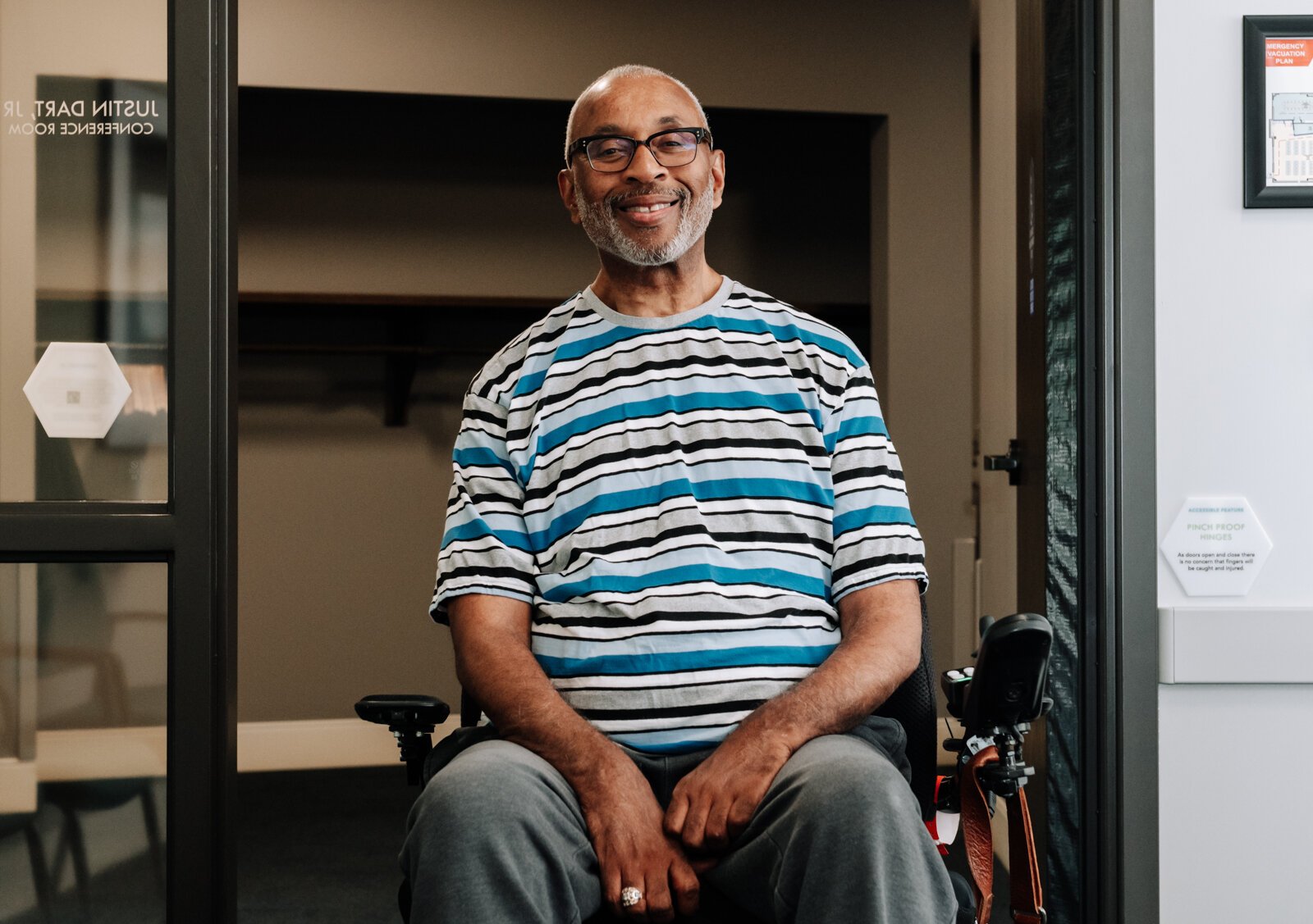 Portrait of Clif Wallace while at the AWS Foundation.