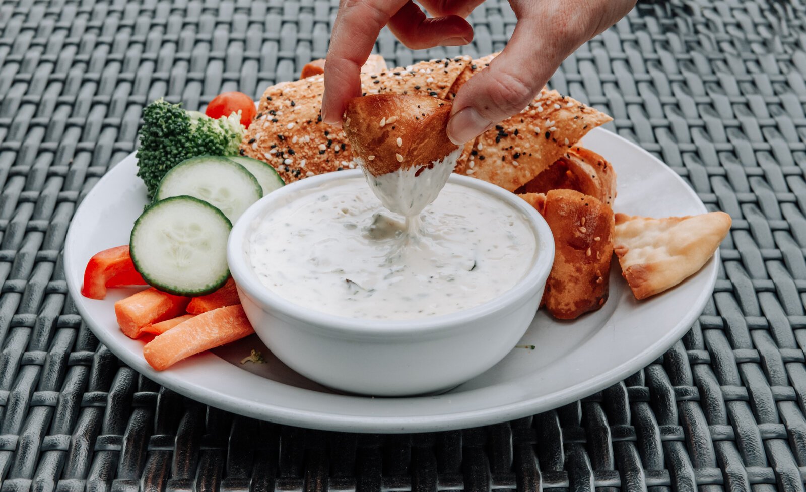 The gouda dip at Club Soda, 235 E. Superior St.