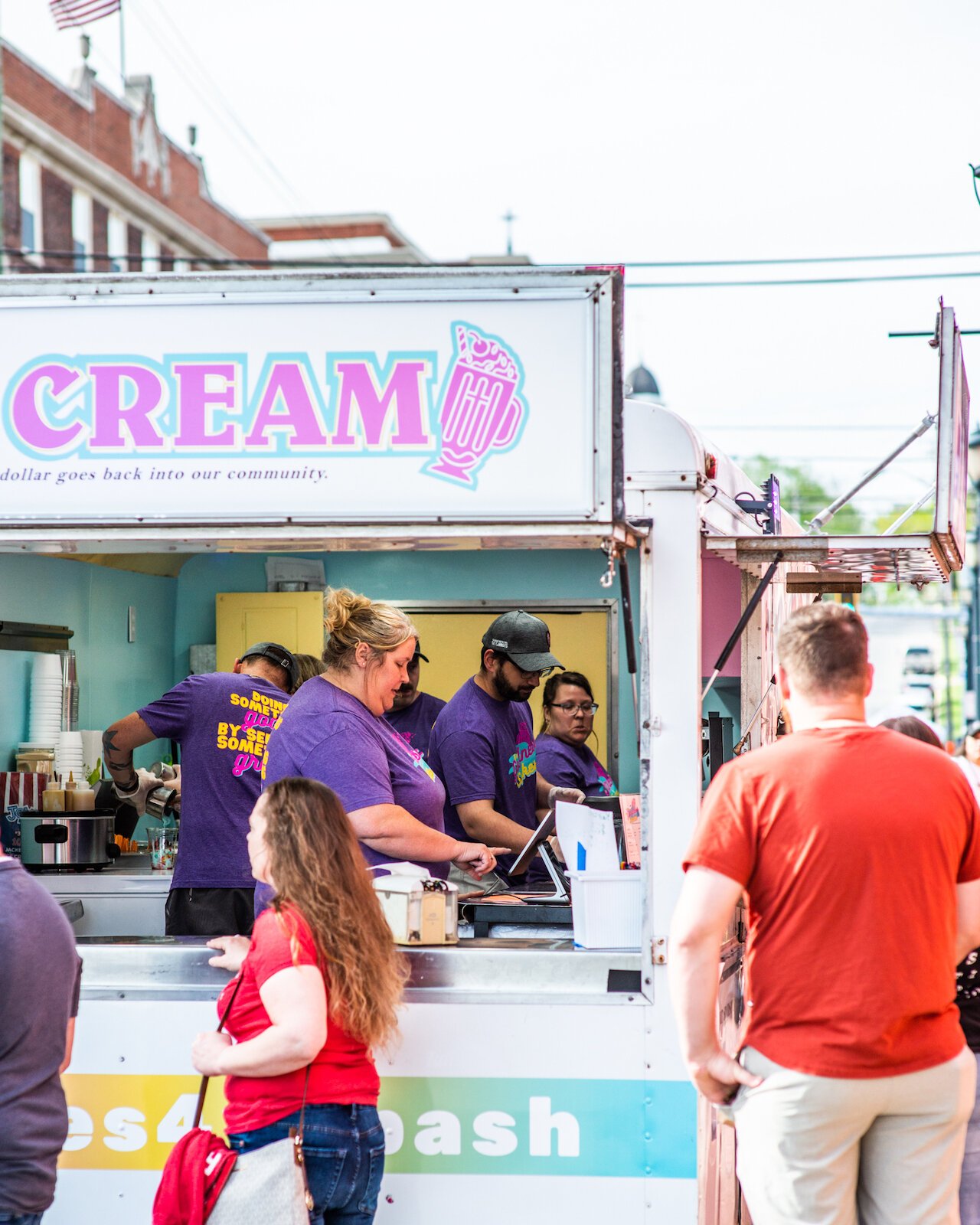 For Goodness Shakes at First Fridays in Wabash.