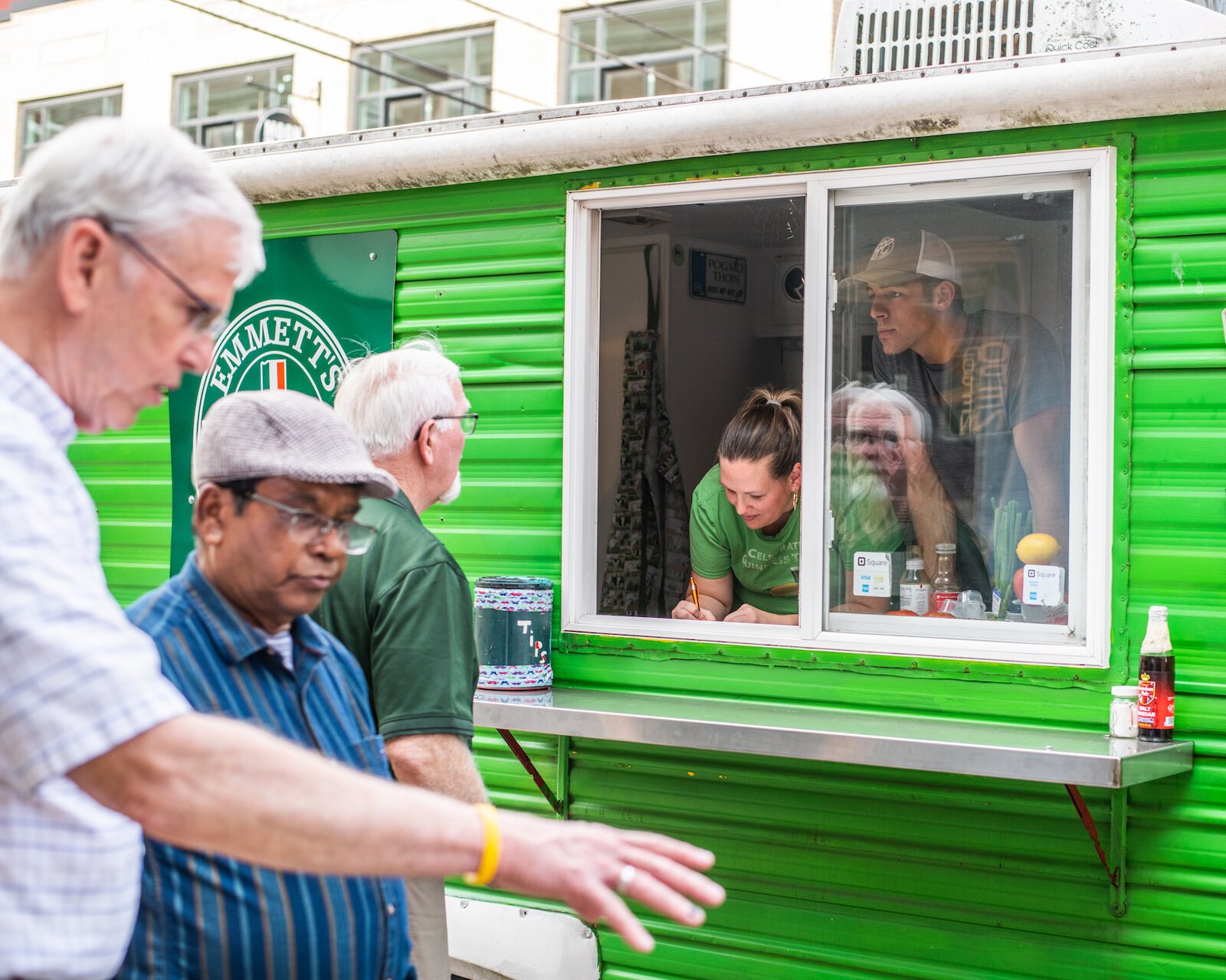 Emmett’s Paddy Wagon serves up Irish-fusion food.