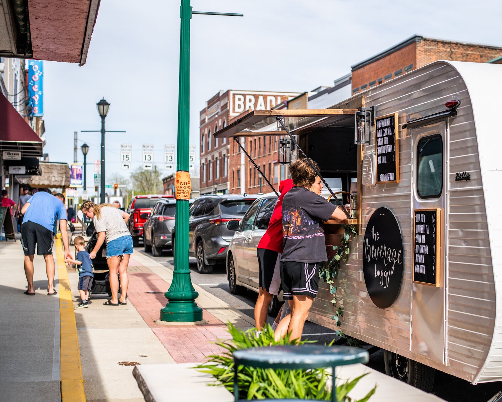 The Beverage Buggy in Wabash.