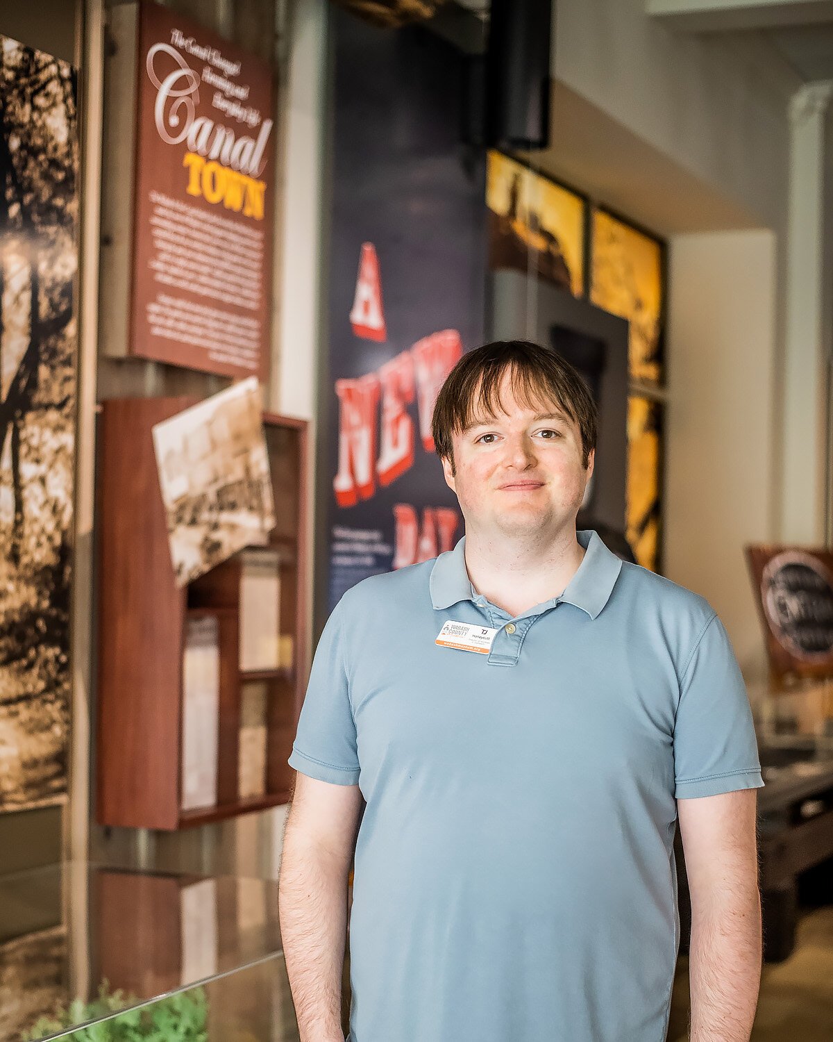 TJ Honeycutt, Director of Archives and Outreach at the Wabash County Museum.