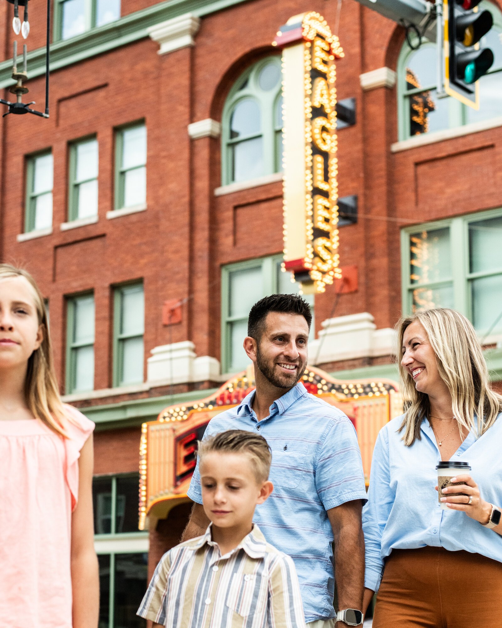 For families, there is no shortage of activities in Wabash, parents Madeline and Aaron Spring say.