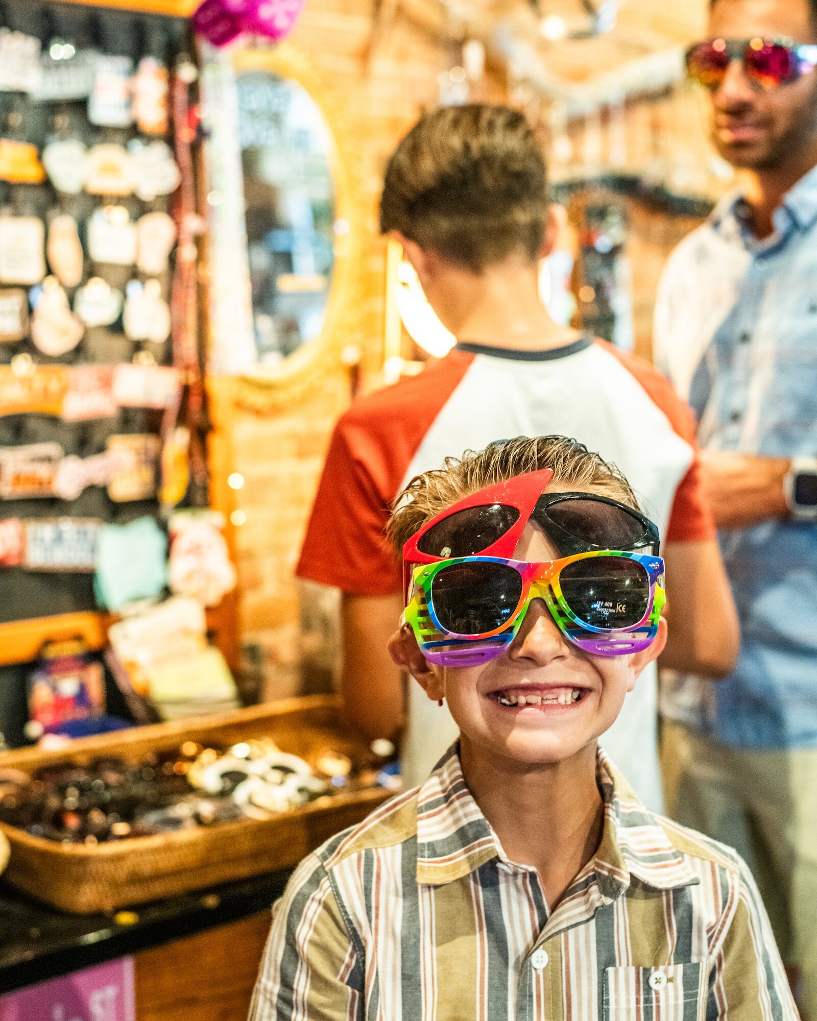 Wabash is home to many local shops, which the Spring family say they enjoy visiting.