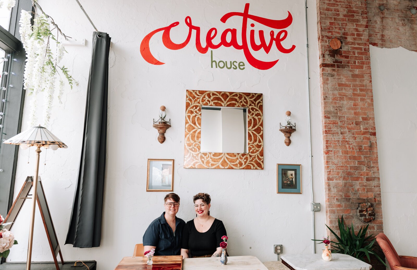Hilary Hontz, left, and Sarah Thompson, owner of Good Bread for All at 1016 Broadway, Fort Wayne, IN.