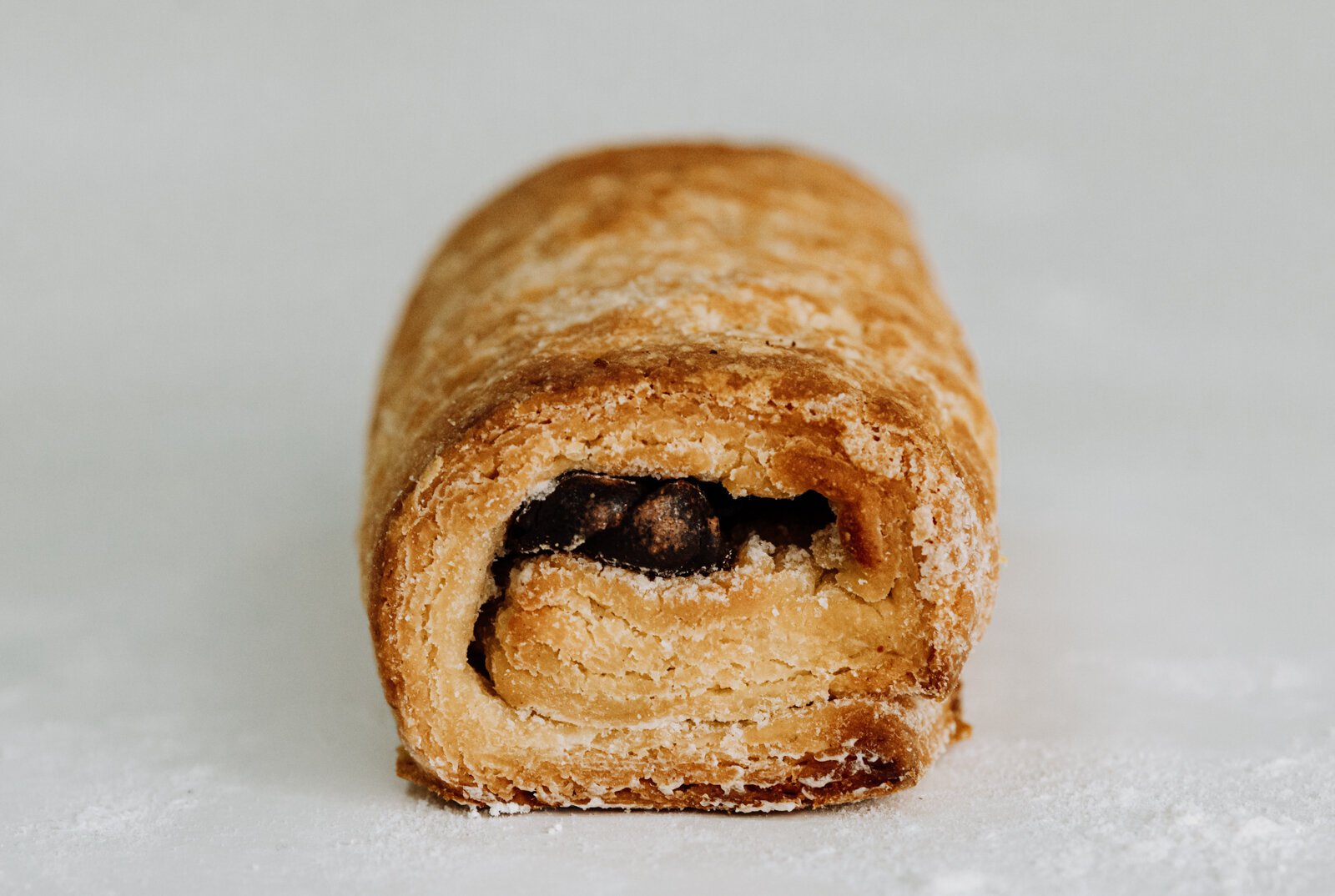 A chocolate croissant from Good Bread for All.