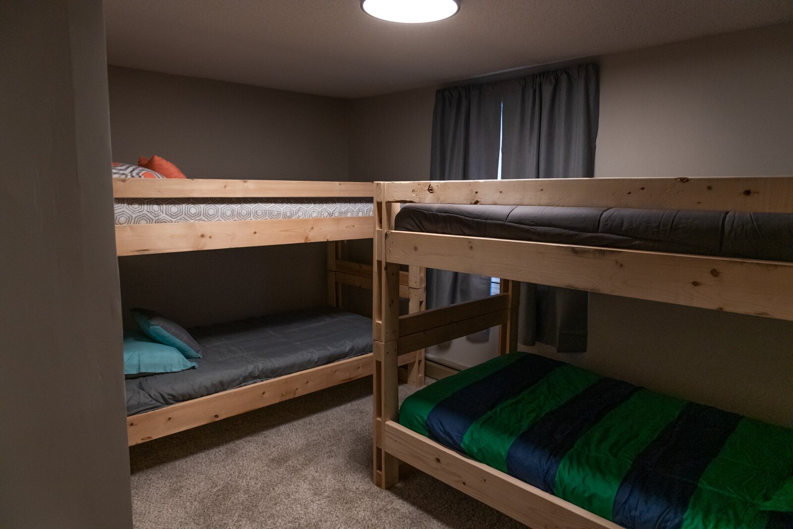 Bunk Beds on the second floor of Hands on Haven Inc.