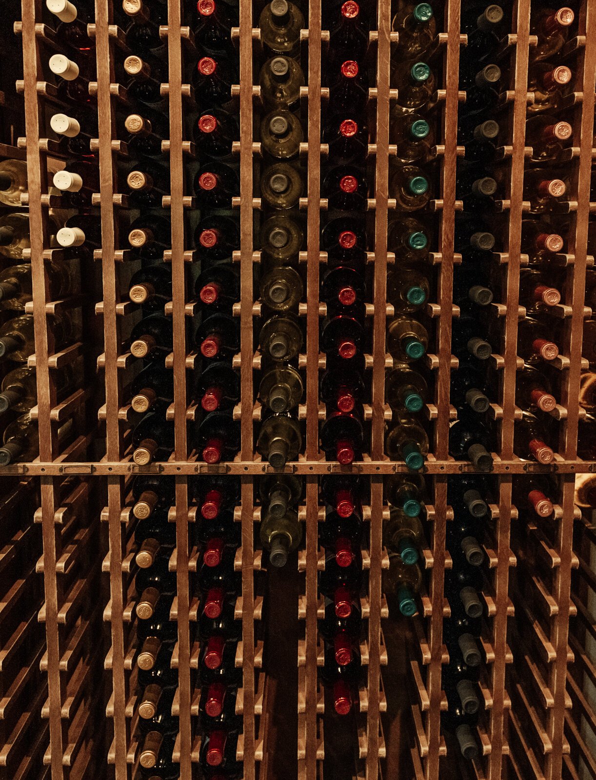 A selection of wines at Hartland Winery.