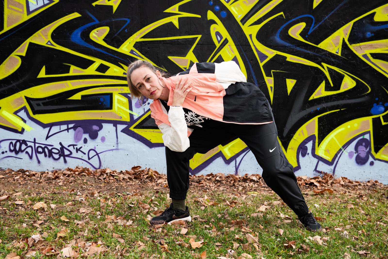 Hip-hop dancer Jocelyn "Evil Lynn" Eckhout