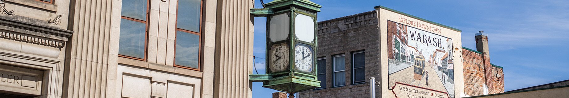 Buildings in Downtown Wabash.