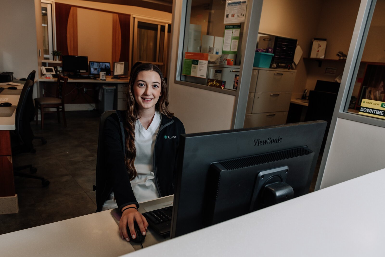 Bryn Benzing, Student Nurse Assistant, works at Parkview Regional Medical Center.