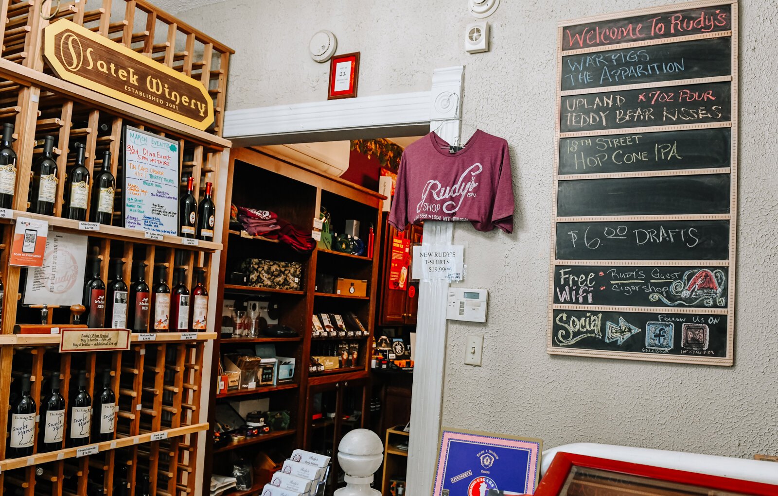 Interior at Rudy's, 409 W. Brackenridge Fort Wayne.