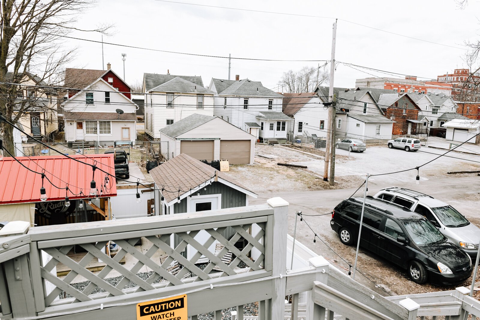 View from the top deck at Rudy's.