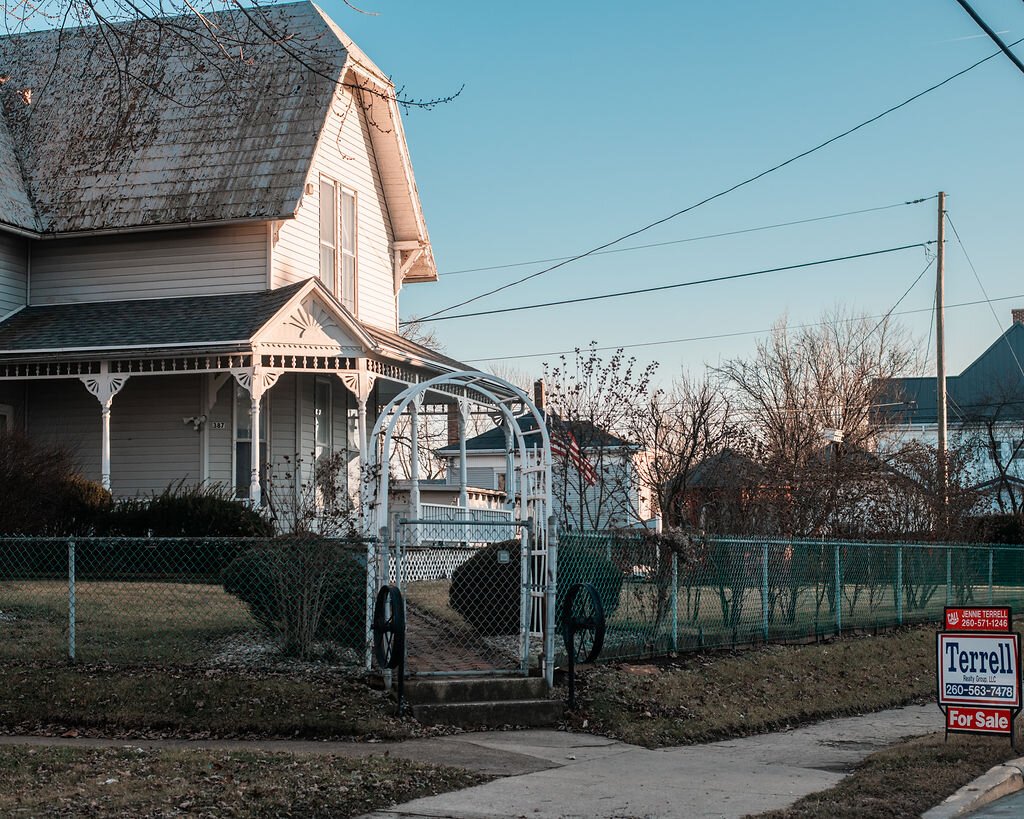 A home for sale in Wabash.