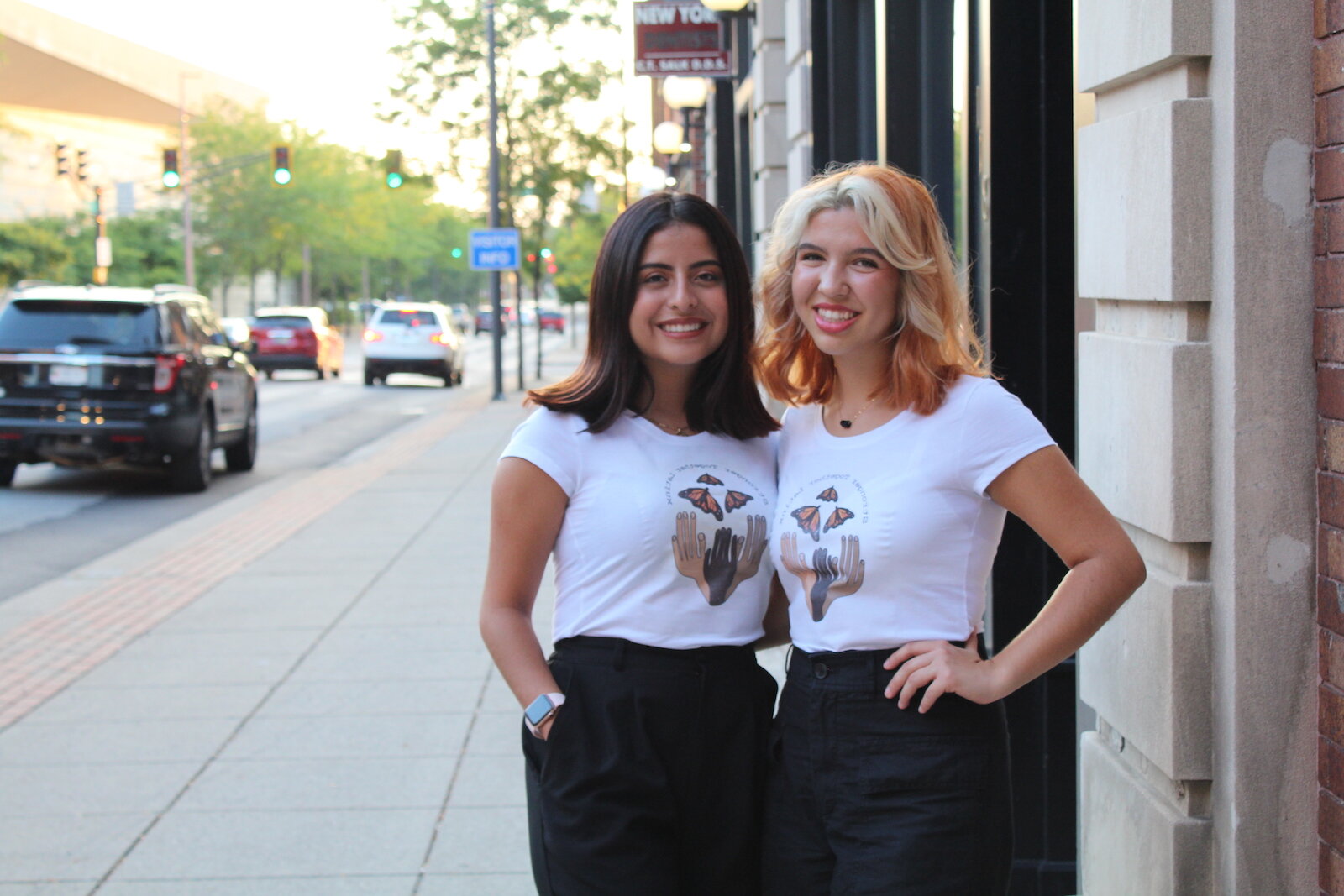 Pave the Path graduates, Irasema Hernandez Trujillo and Sara Dayani Llopis-Guevara, co-founded the nonprofit Stronger Together Latinx, Inc.