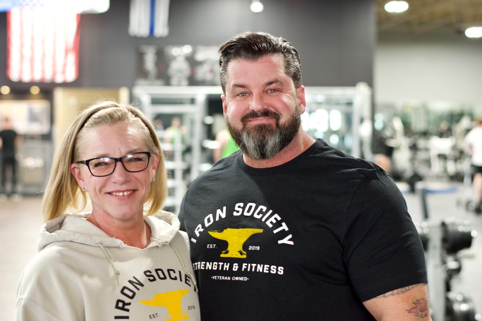 Lonnie and Niki Whitlock are the Owners of Iron Society Strength & Fitness with two locations in Fort Wayne.