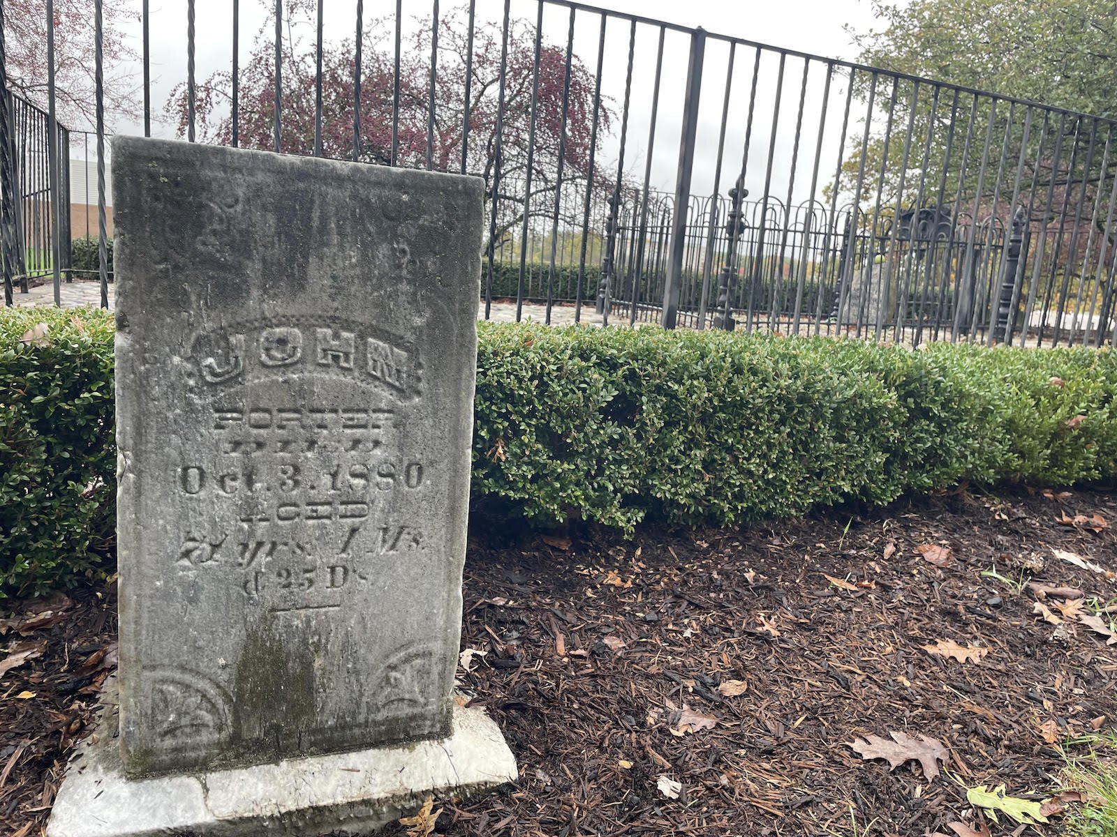 Others remain buried in the old Archer Cemetery at Johnny Appleseed Park, but many headstones disappeared without any records of reburial.