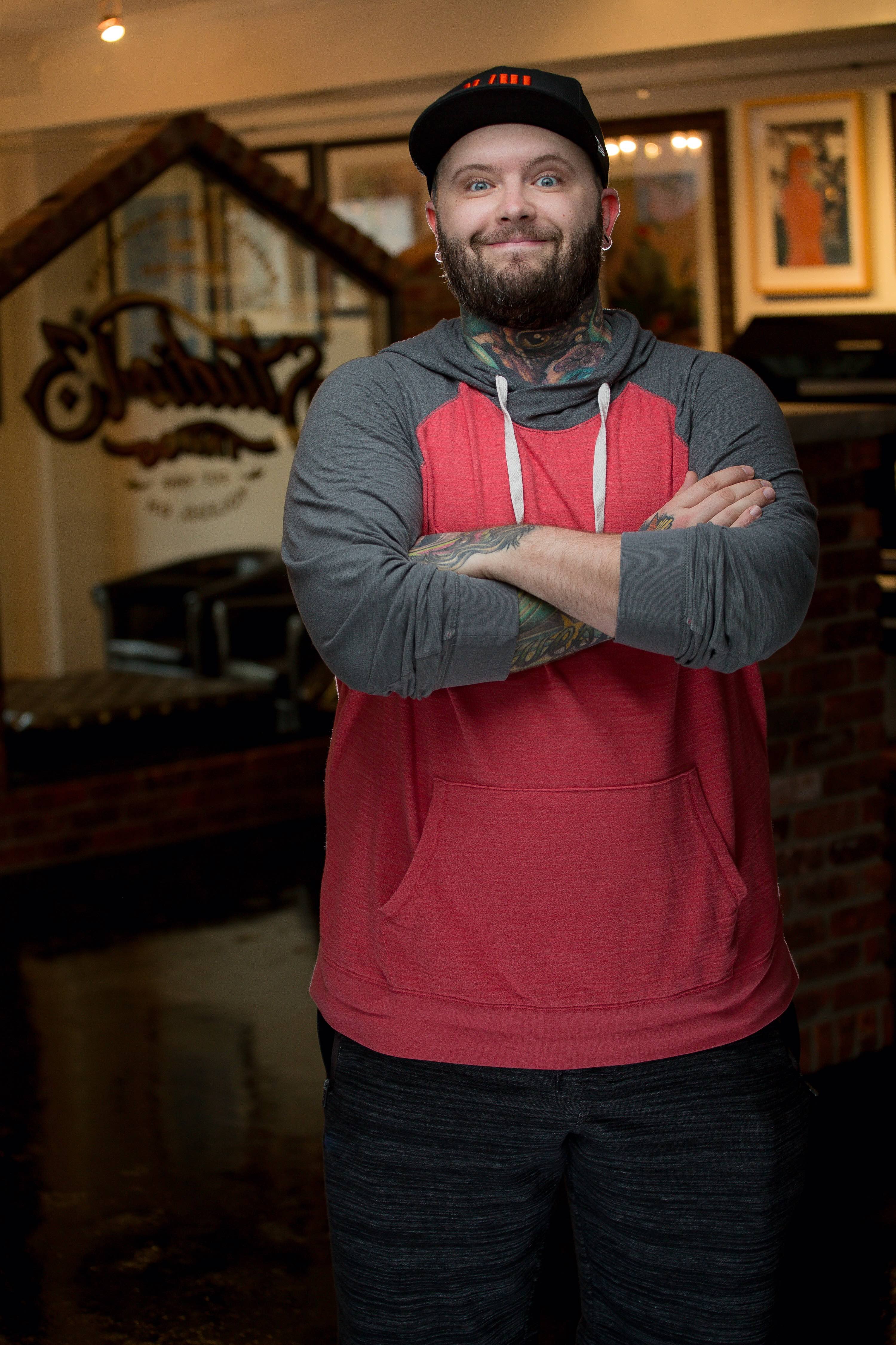 Jes Farris, co-owner of Studio 13 Tattoo