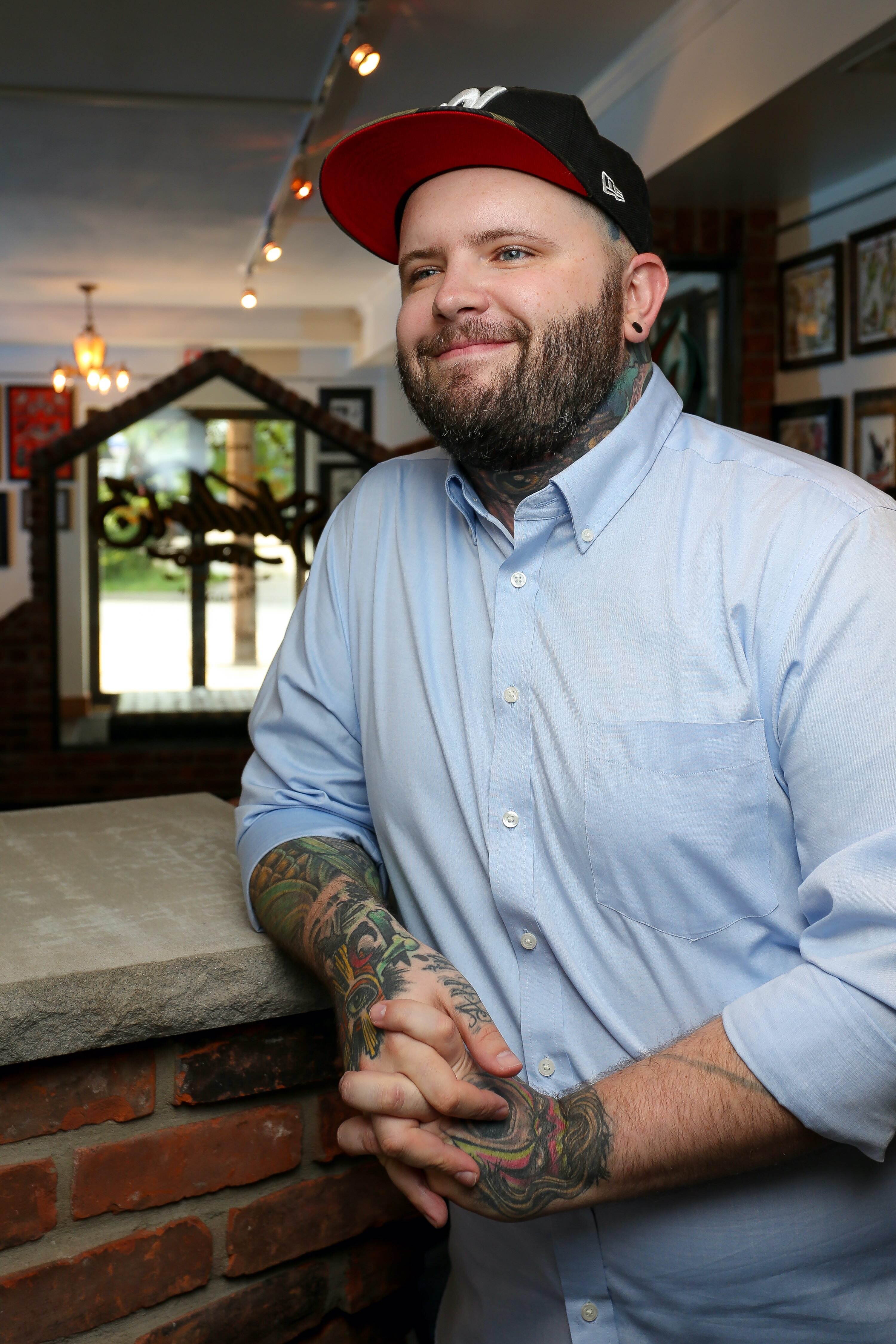 Jes Farris, co-owner of Studio 13 Tattoo