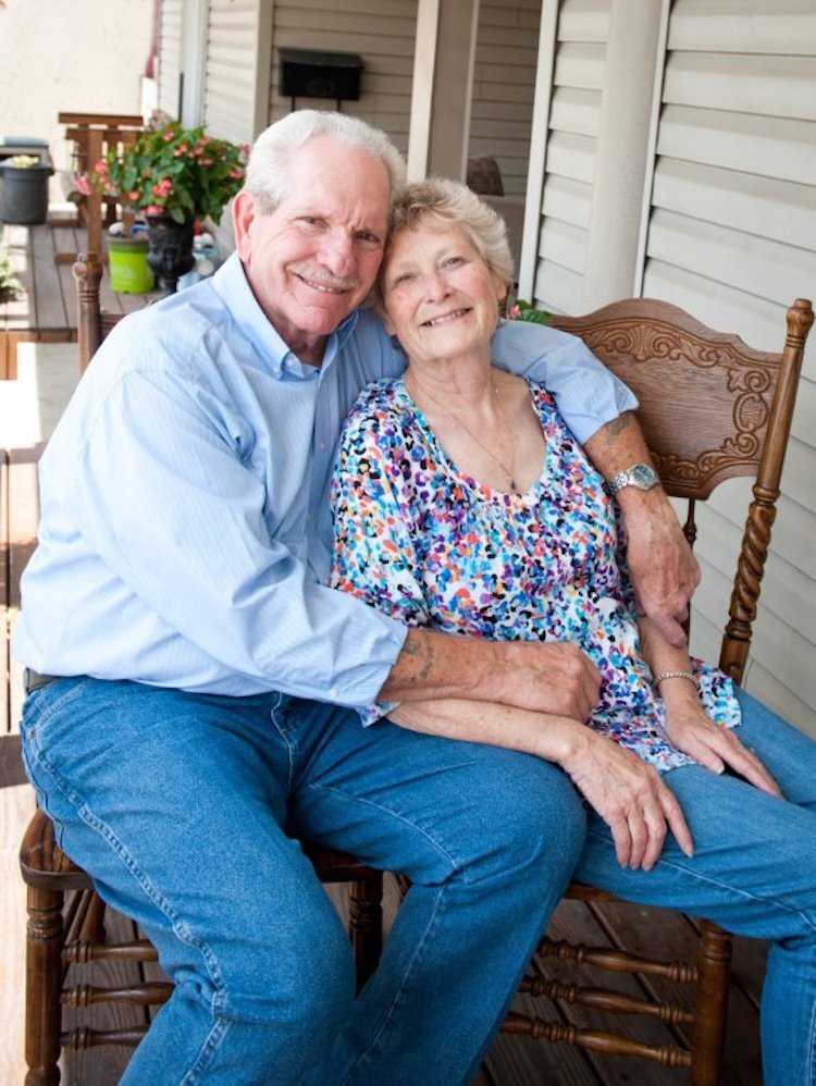 Jerry and Linda Vandeveer first owned the spacious home at 438 Baker St.