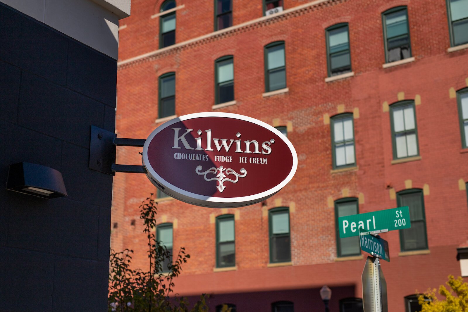 Kilwins Chocolates is the ground floor of The Bradley hotel in Downtown Fort Wayne.