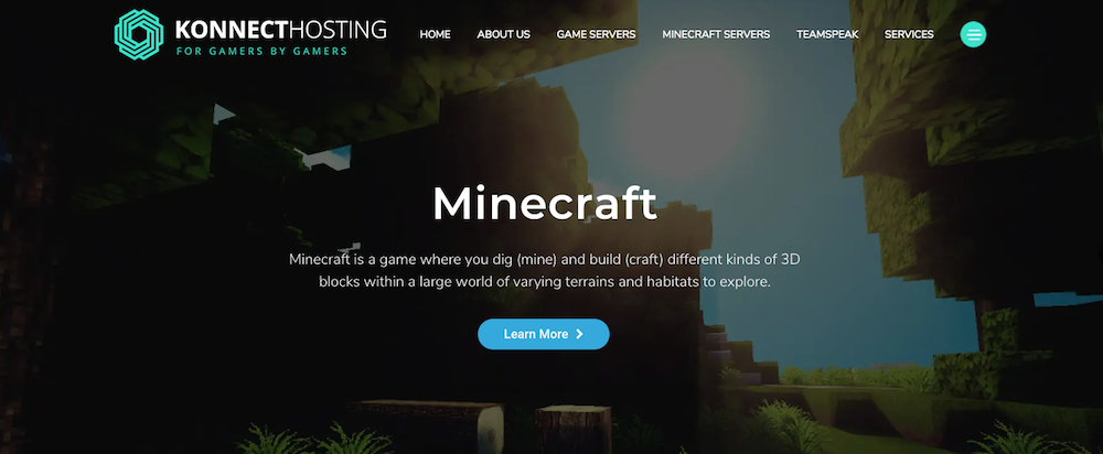 Konnect Hosting is a server “by gamers, for gamers.”