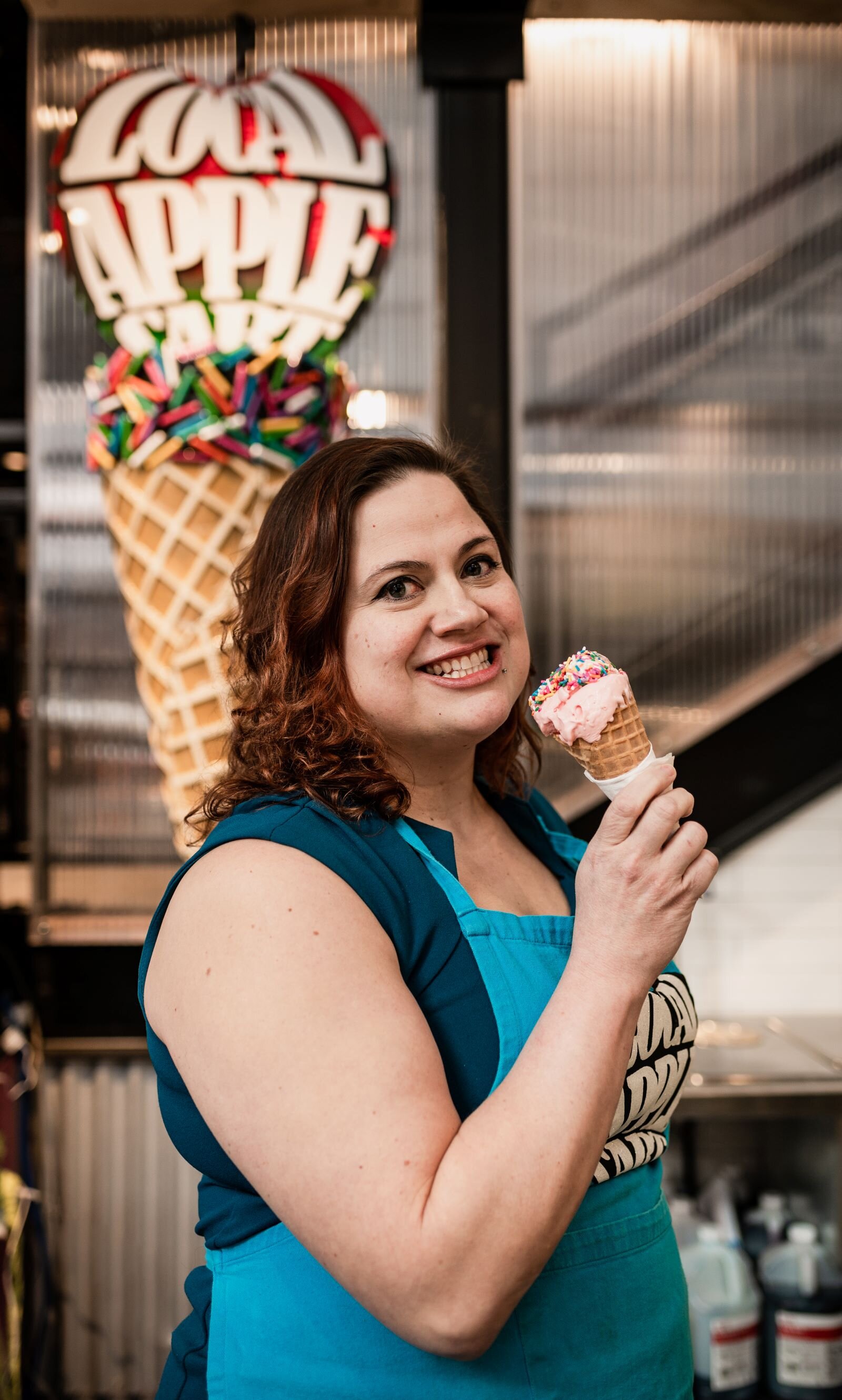 Rachel Nally is the entrepreneur behind Local Apple Cart, which makes all its ice cream in-house with local ingredients.