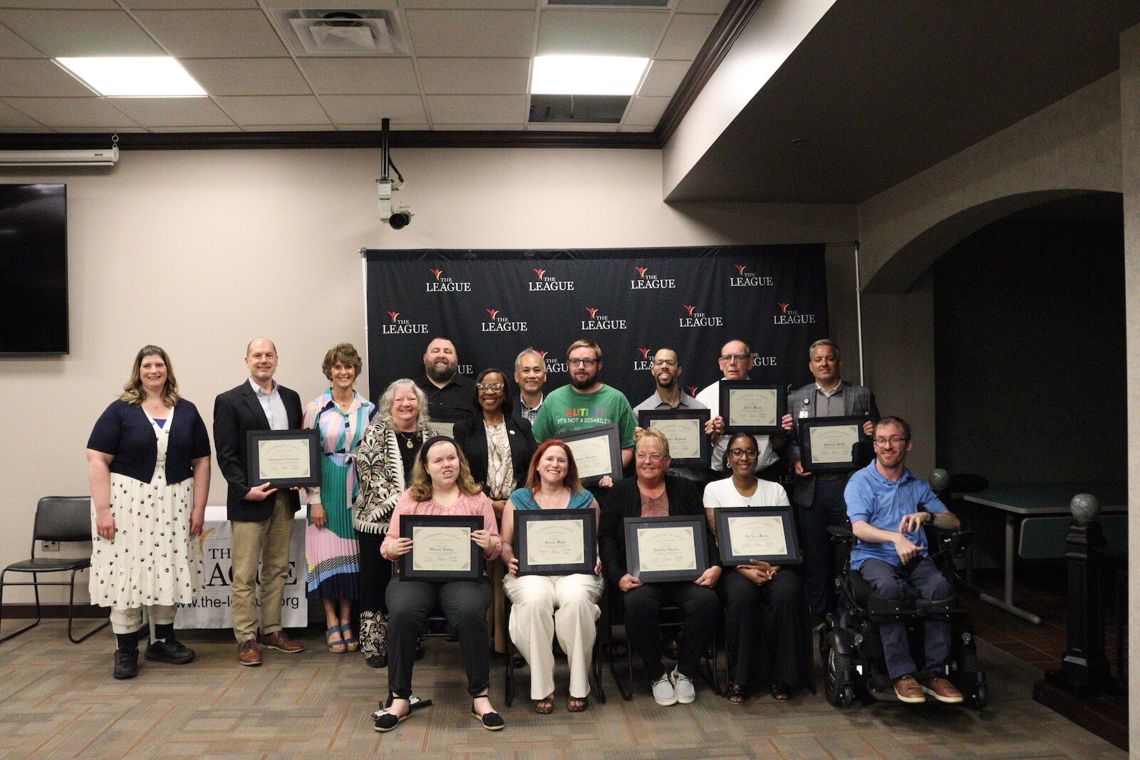A group of graduates from the Leadership Academy, 2025