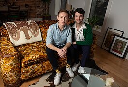 Michael Bartkiewicz and his partner Henry DuRocher, formerly of New York City, give us a tour of their urban loft on The Landing.