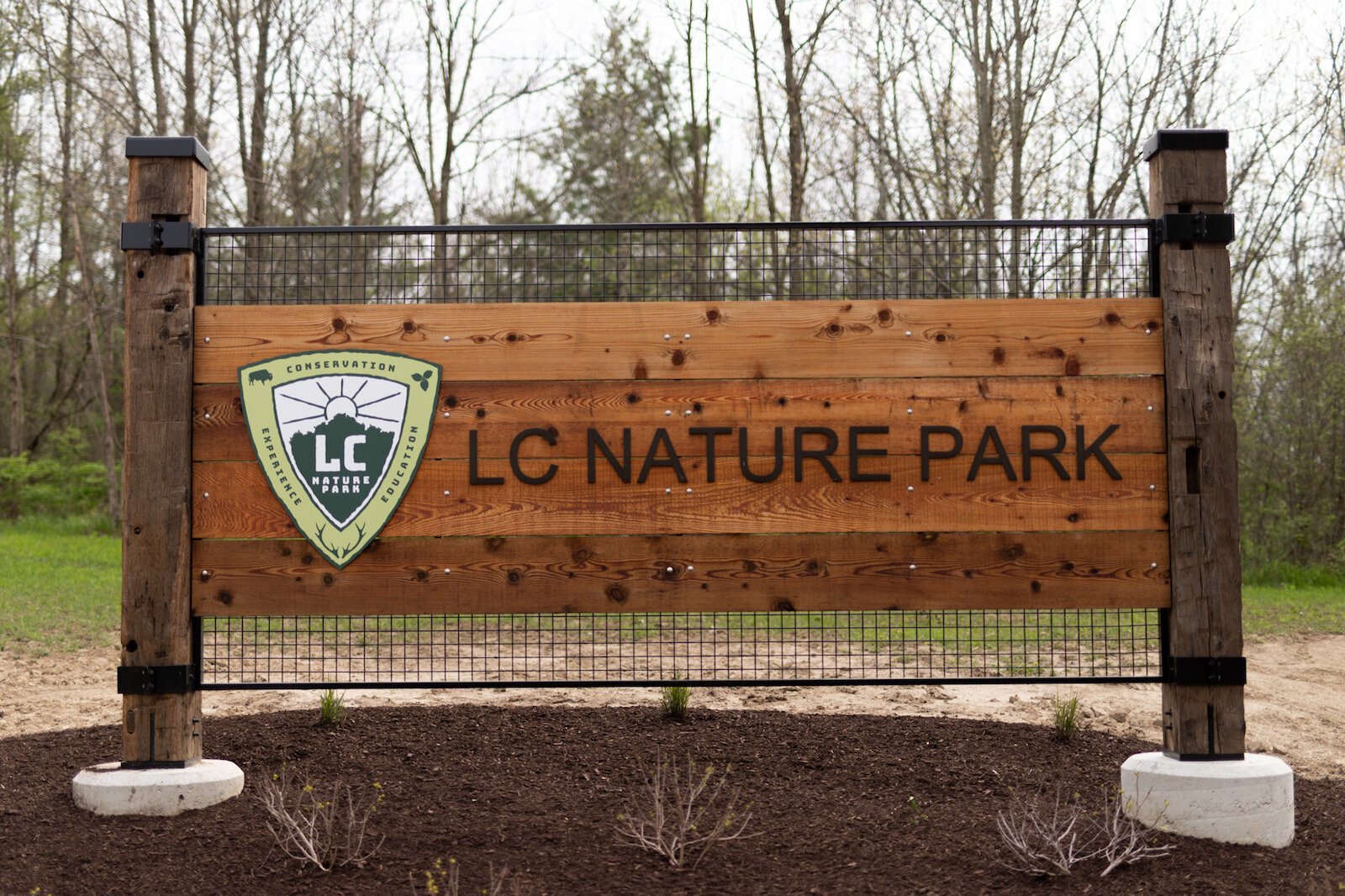 LC Nature Park opened in May 2021 at 9744 Aboite Rd in Roanoke.