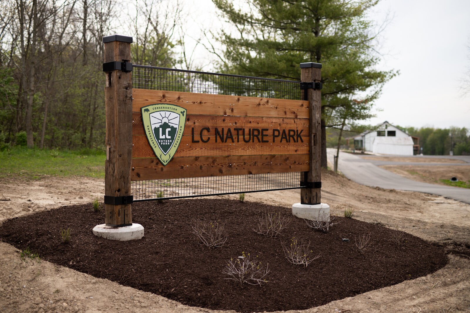 LC Nature Park opened in May 2021 at 9744 Aboite Rd in Roanoke.