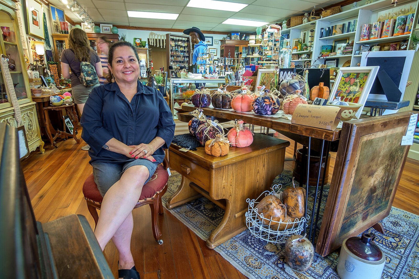 Maria Smyth owns the Eclectic Shoppe at 42 W. Canal St. in Downtown Wabash.