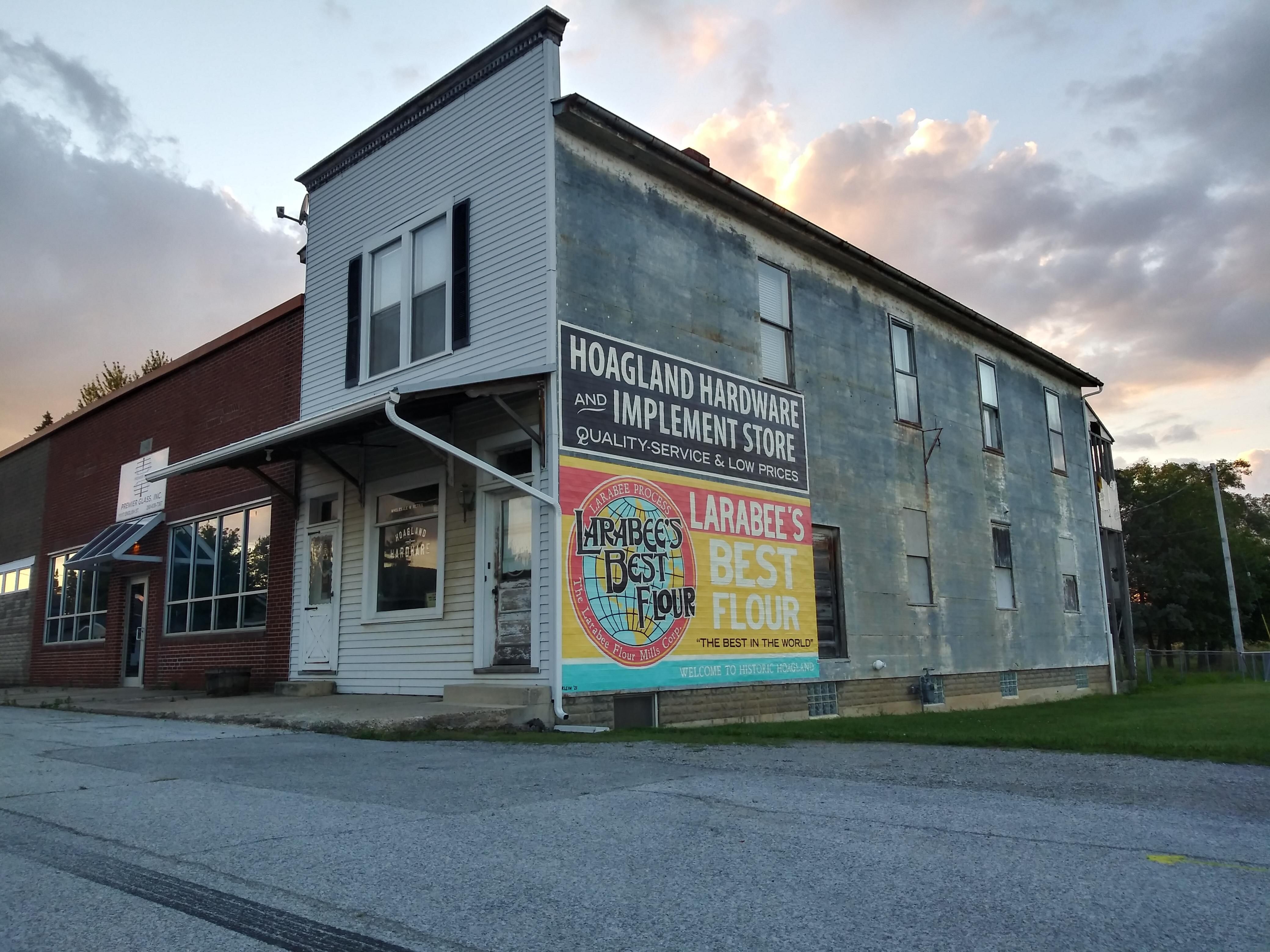 The NewAllen Alliance helped create five murals throughout Allen County’s rural communities as part of the East Allen Rural Revival Regional Development Plan.