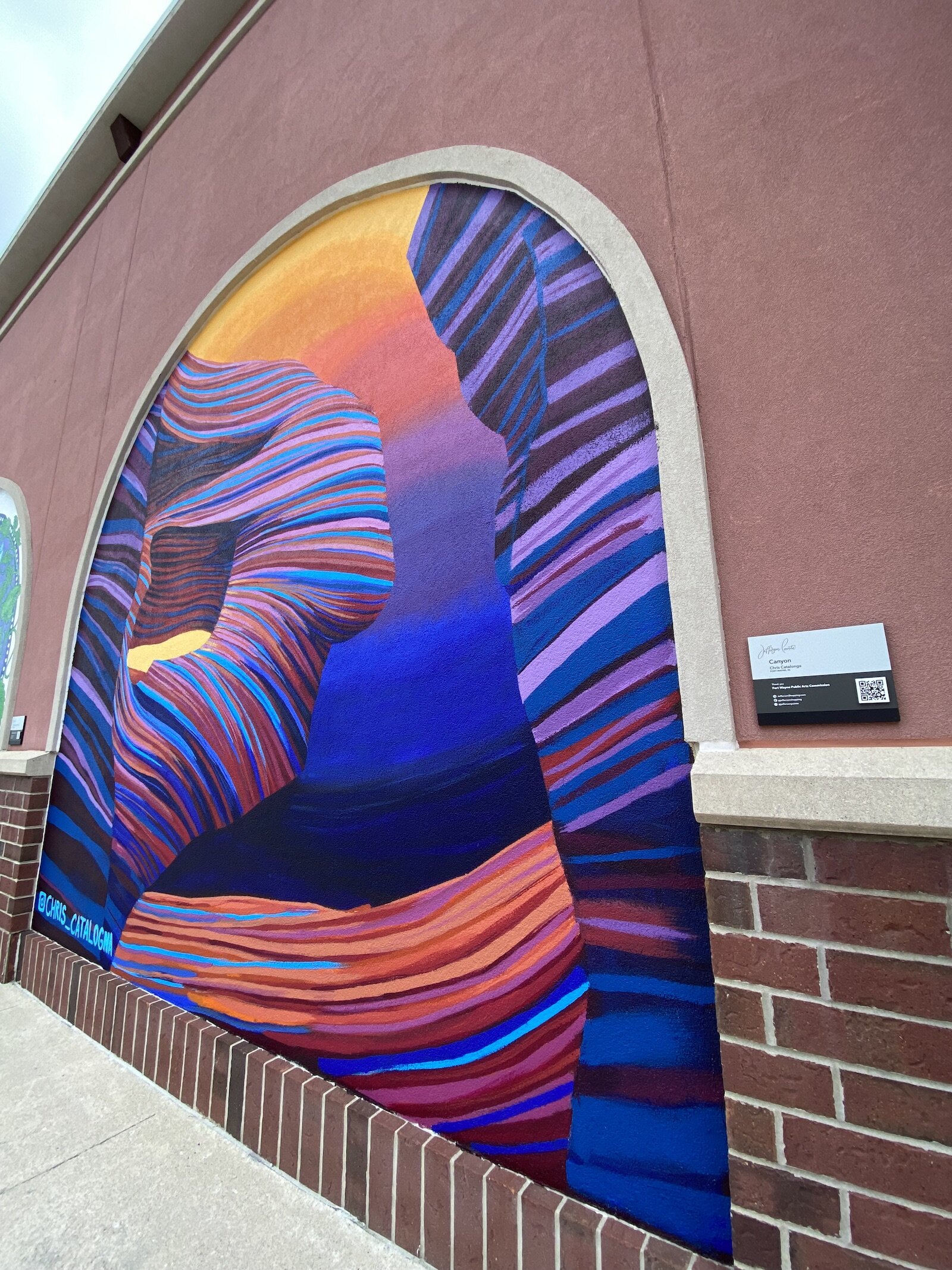 There's a series of new murals at Jefferson Pointe created by Fort Wayne artists.