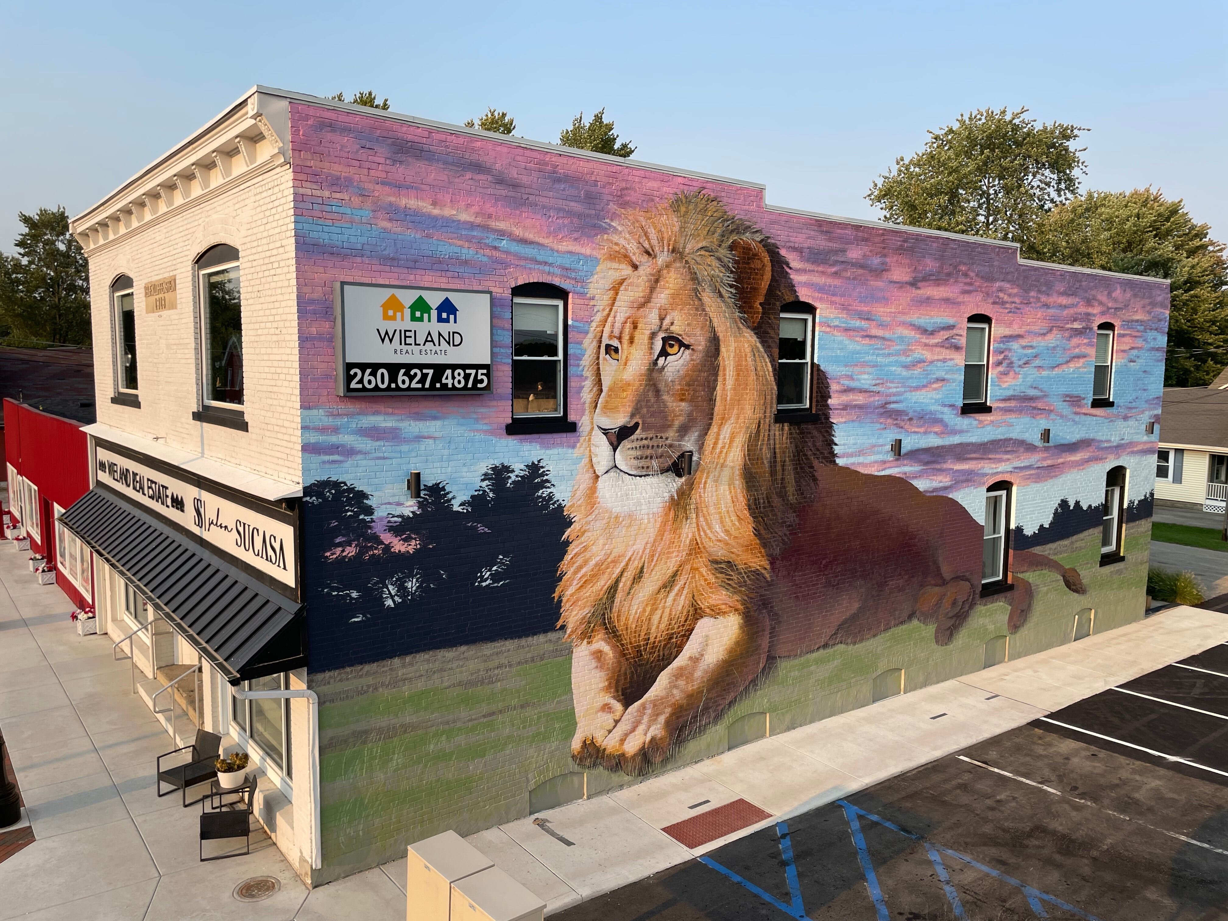 The NewAllen Alliance helped create five murals throughout Allen County’s rural communities as part of the East Allen Rural Revival Regional Development Plan.