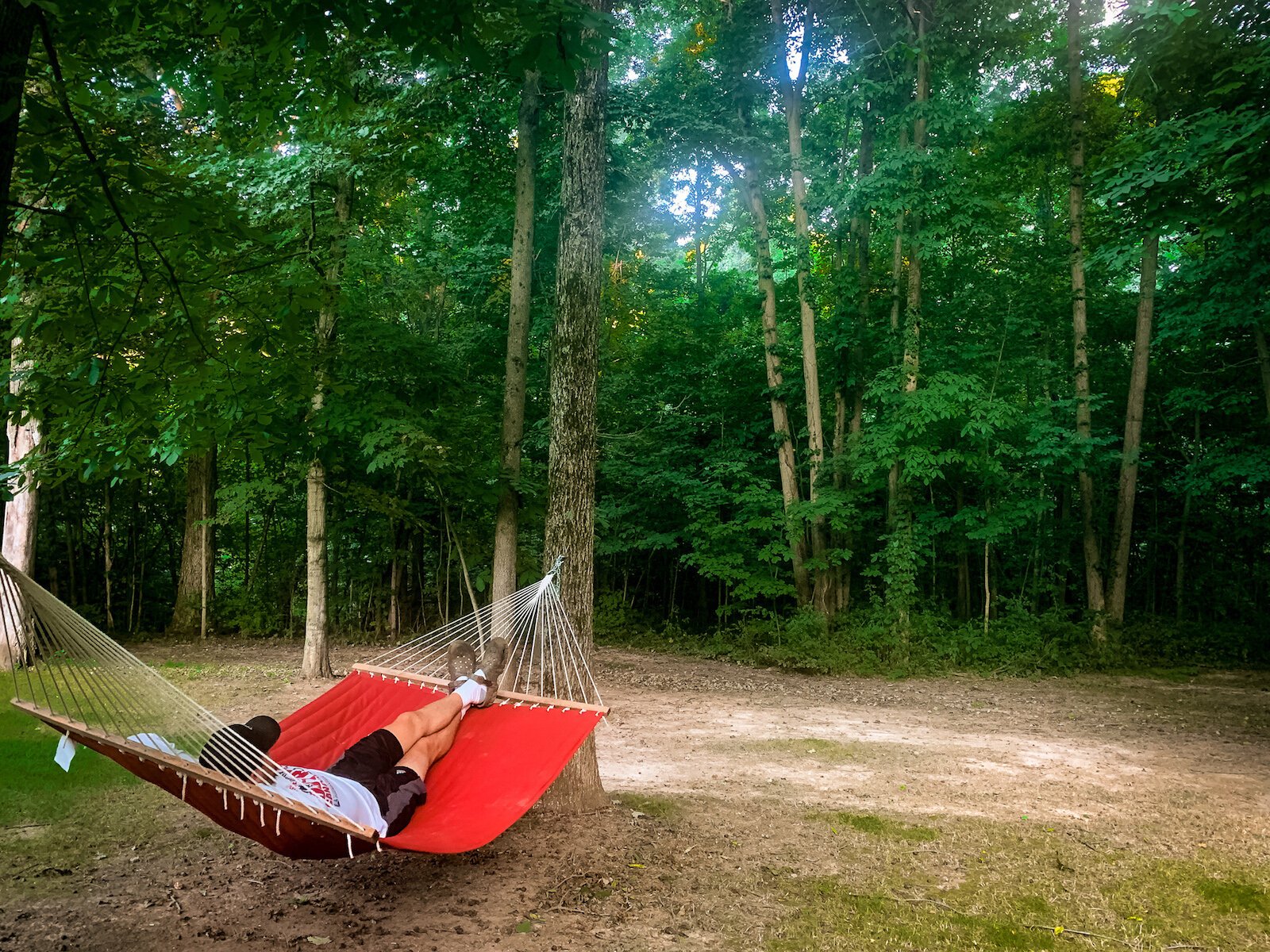 Salamonie Lake has six primitive campsites in the Lost Bridge West State Recreation Area.