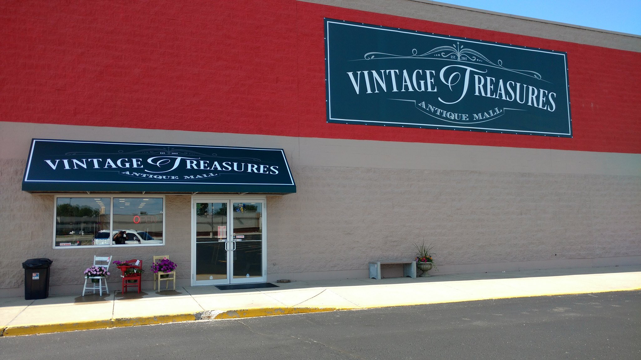 Vintage Treasures Antique Mall, 625 Coliseum Blvd. W, Fort Wayne, IN 46808.