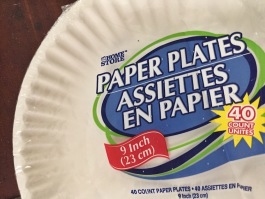 Not all paper plates are created equal.