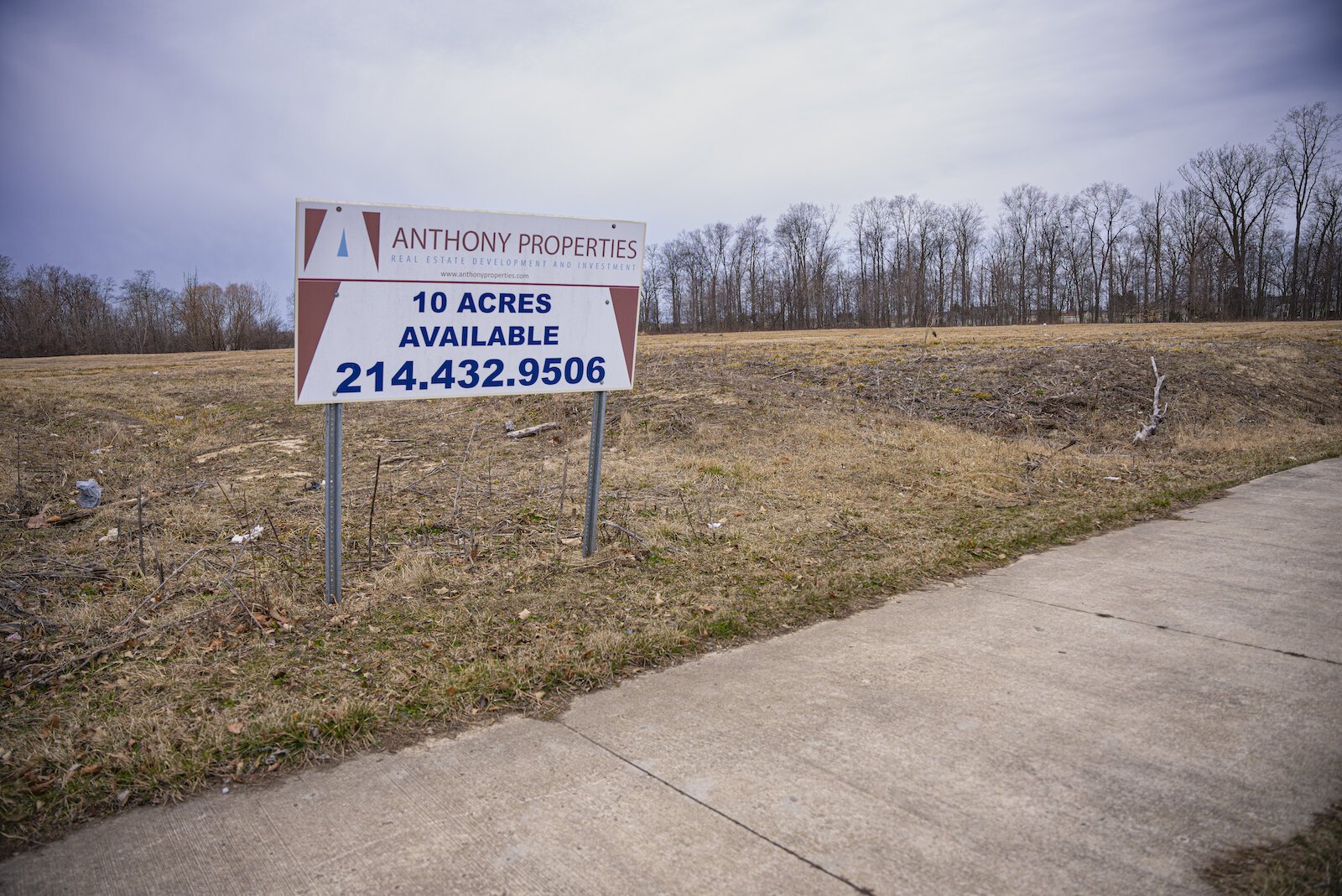 While vacant, undeveloped lots such as this still exist in the Northeast Quadrant, acquisition cost and recreation value also factor into whether a property is sought by the Parks and Recreation Department.